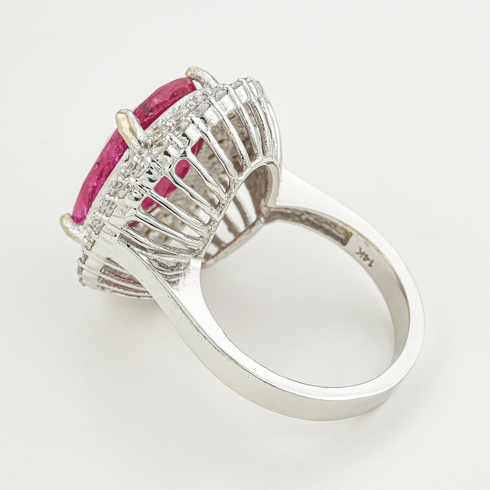 Ruby and Diamond Ring, GIA Certified - 2