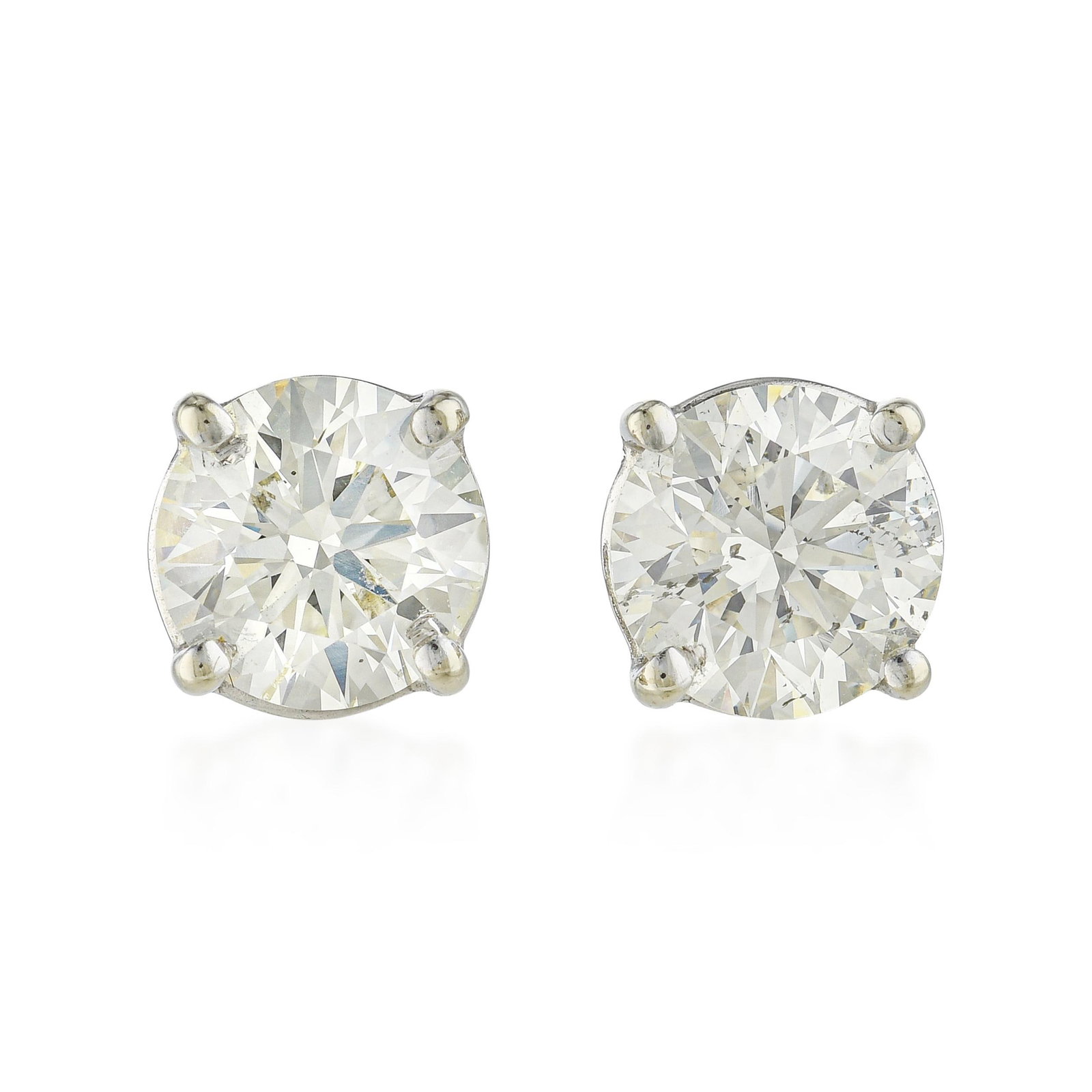 Diamond Stud Earrings (Approx. 1.50 CTW): ESTIMATED RETAIL PRICE: $3,600* *This is the estimated value a piece of similar quality, craftsmanship, and characteristics could command at retail. Diamond stud earrings of approximately 1.50 carats