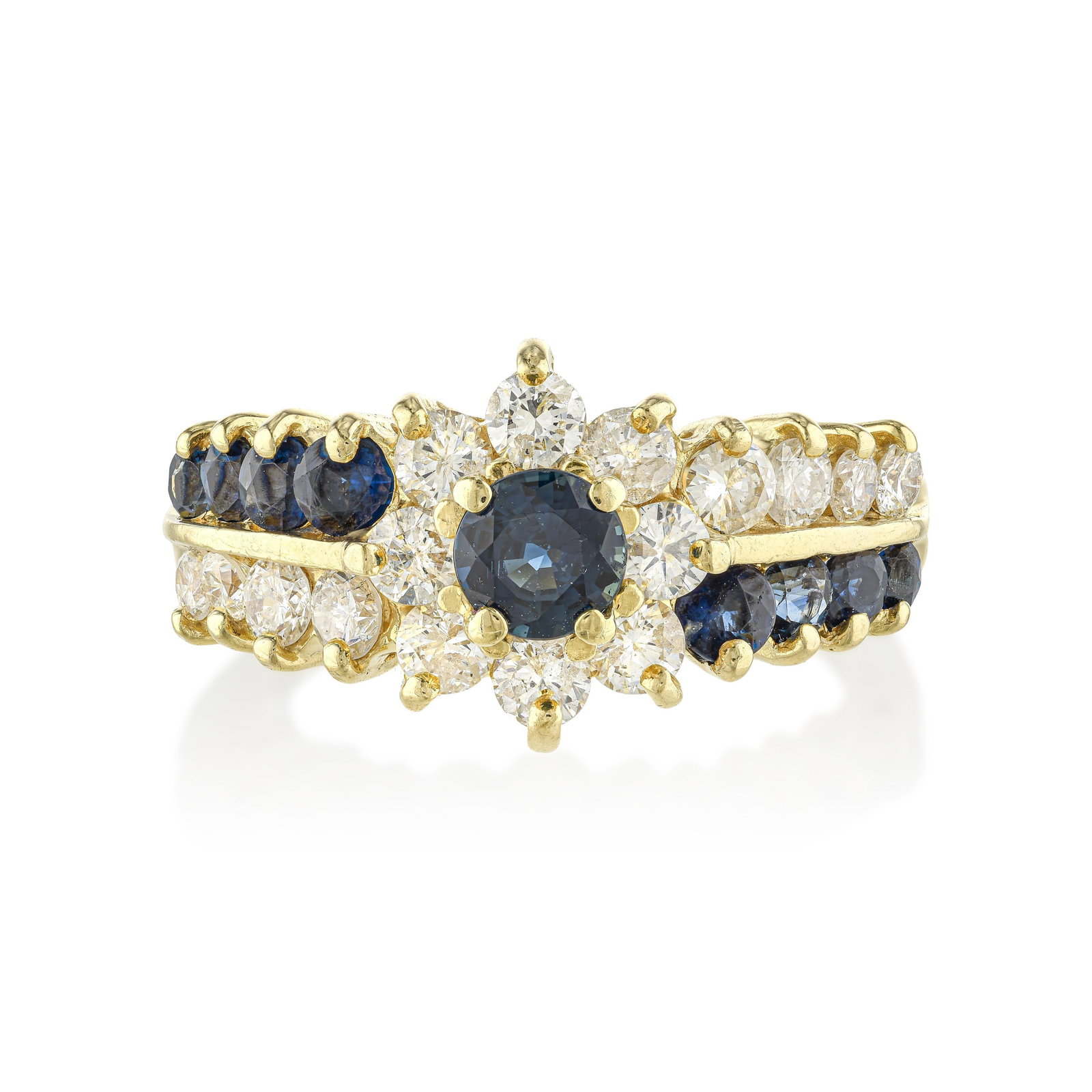 Sapphire And Diamond Ring (1 of 2)