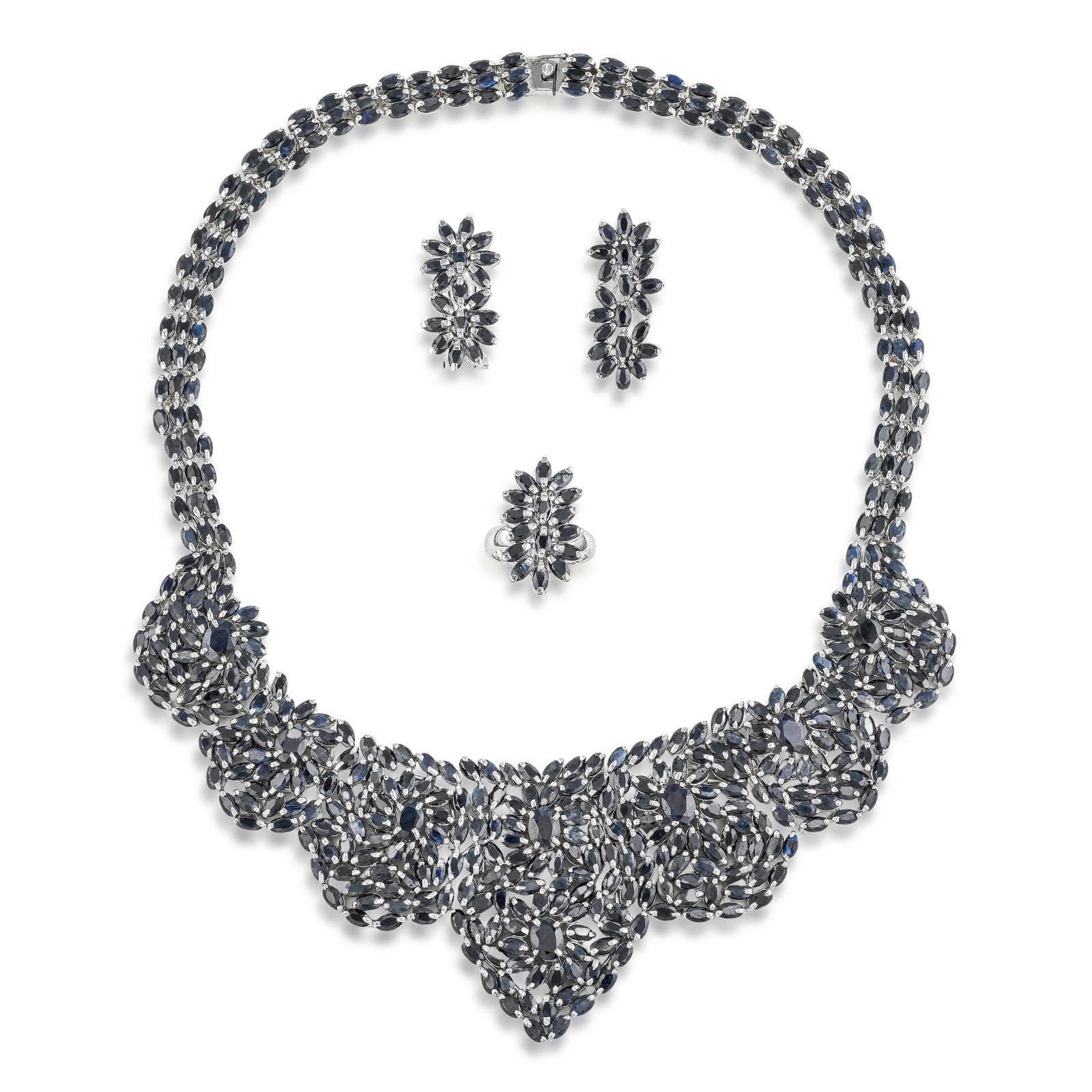 Sapphire Jewelry Set (1 of 2)