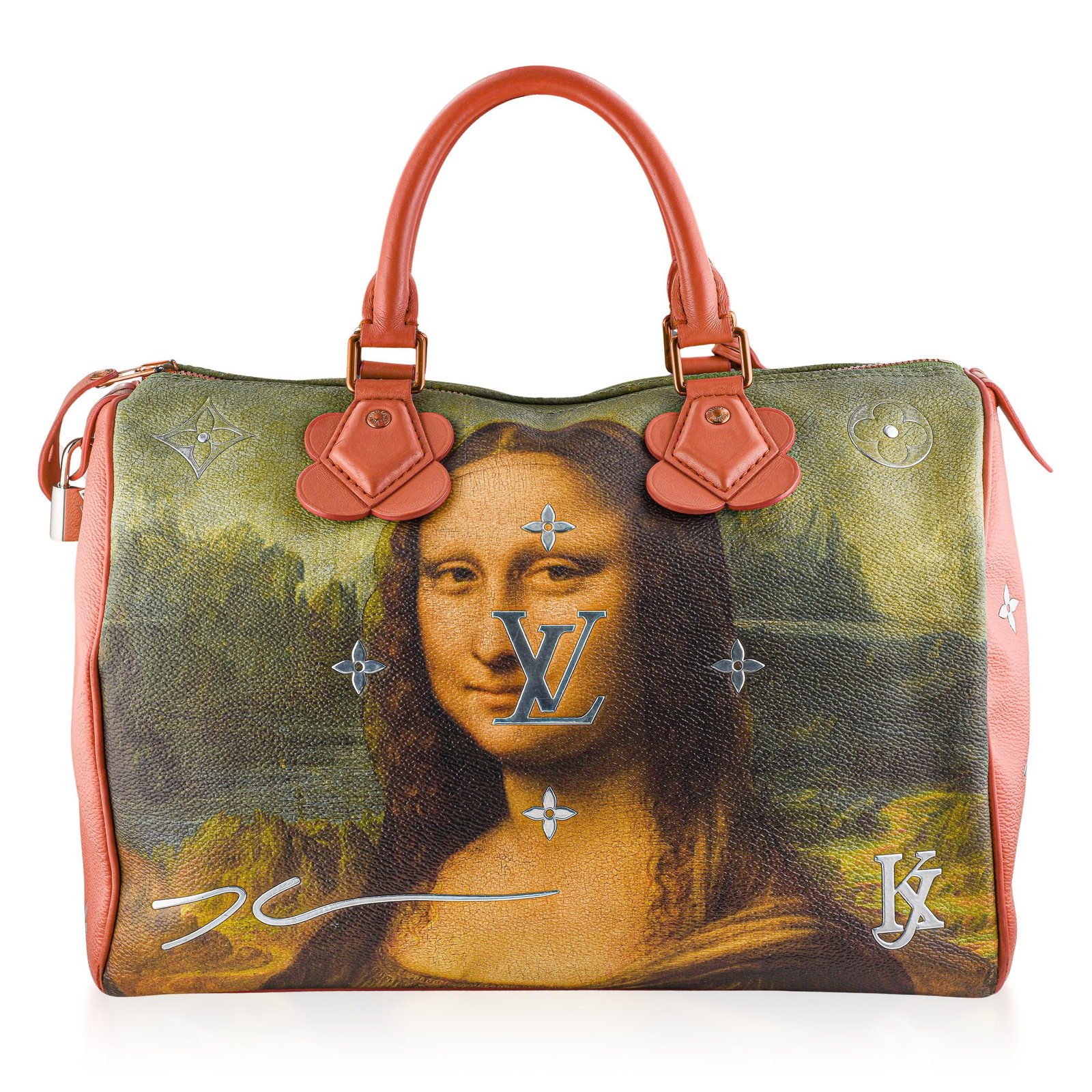 Louis Vuitton Jeff Koons Masters Collection Speedy Bandouliere 30 – Mona Lisa - No Reserve Lot - 2