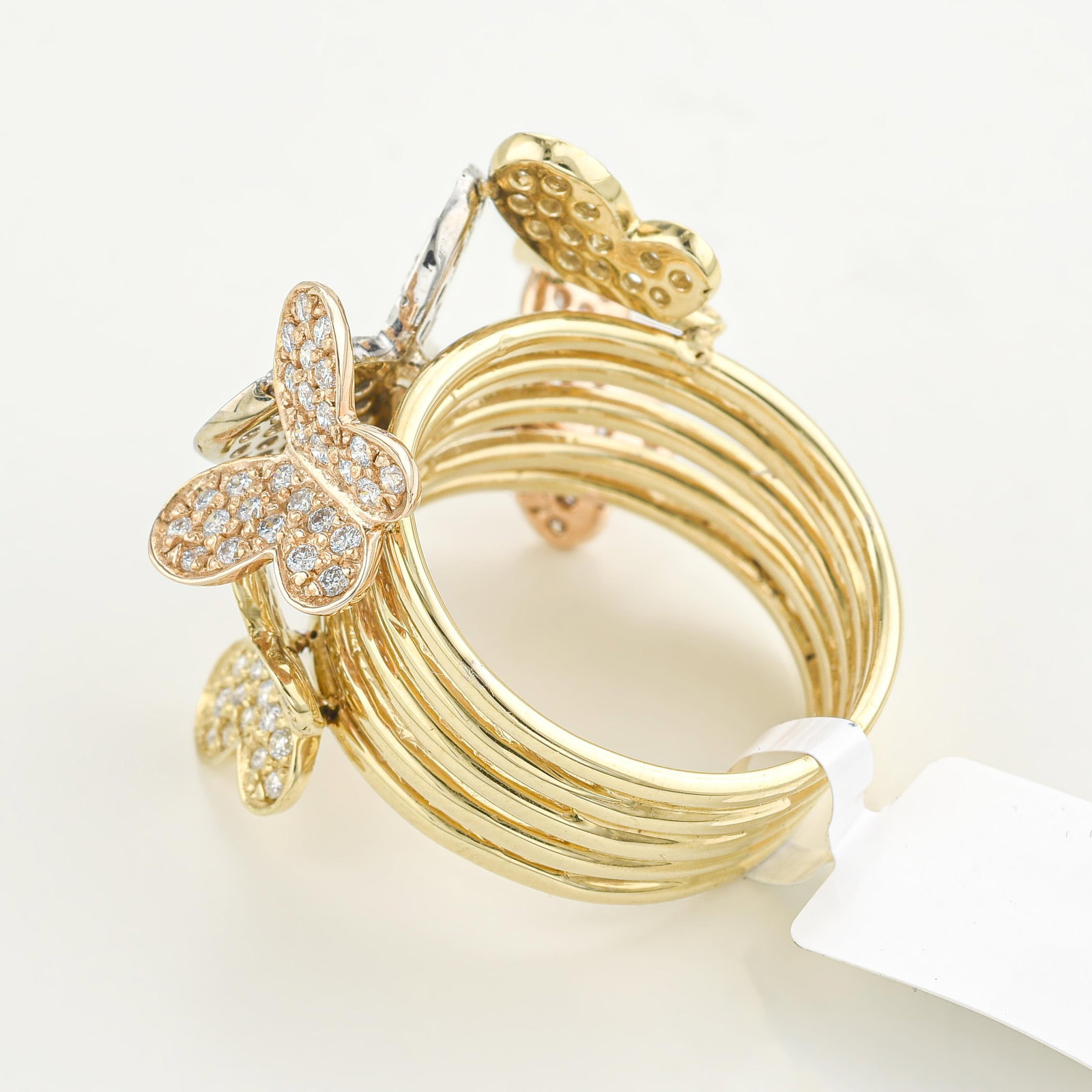 Diamond Butterfly Ring - 2