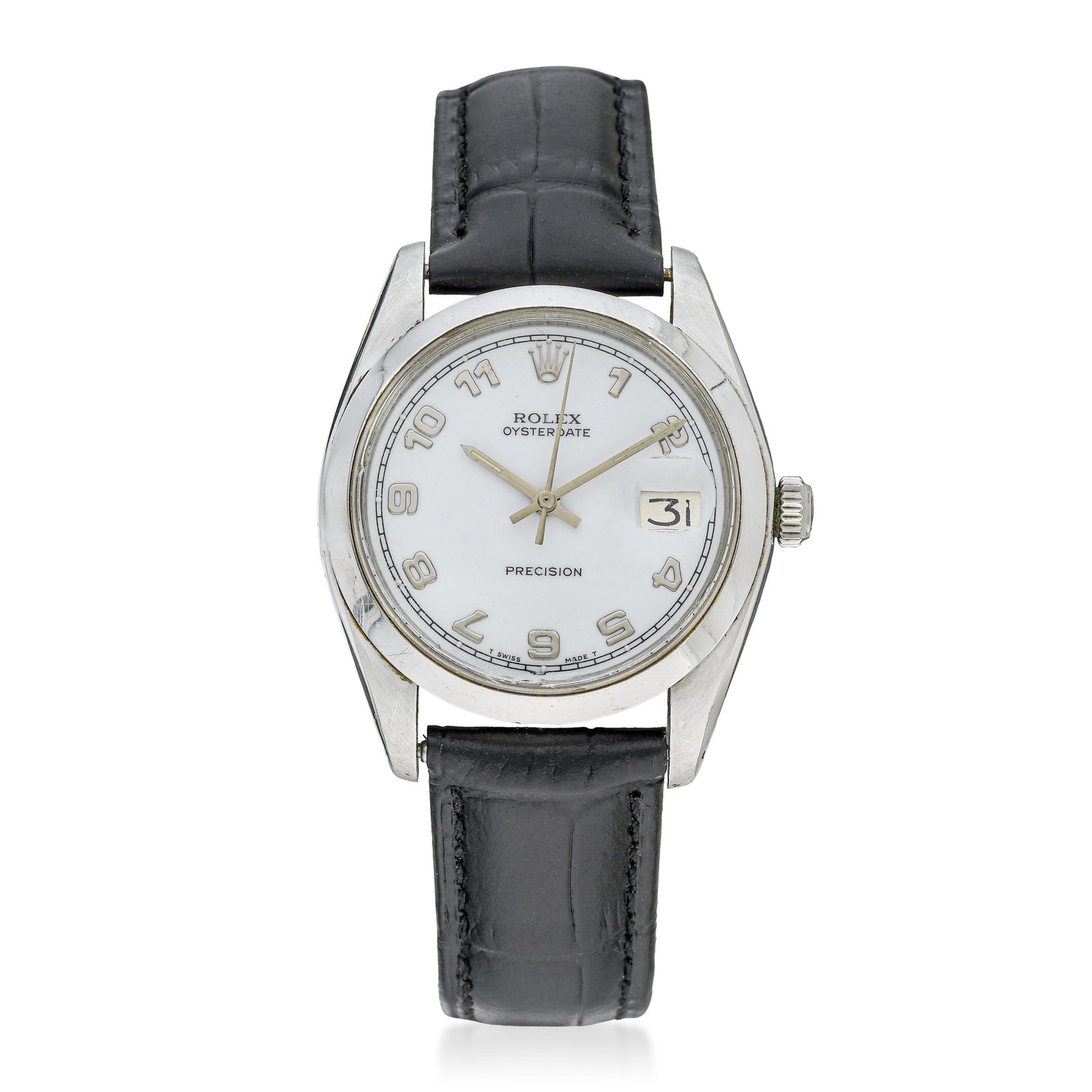 Rolex Oyster Precision In Steel: ESTIMATED RETAIL PRICE: $4,400* *This is the estimated value a piece of similar quality, craftsmanship, and characteristics could command at retail. Summary of Key Characteristics CIRCA: 1982 CASE