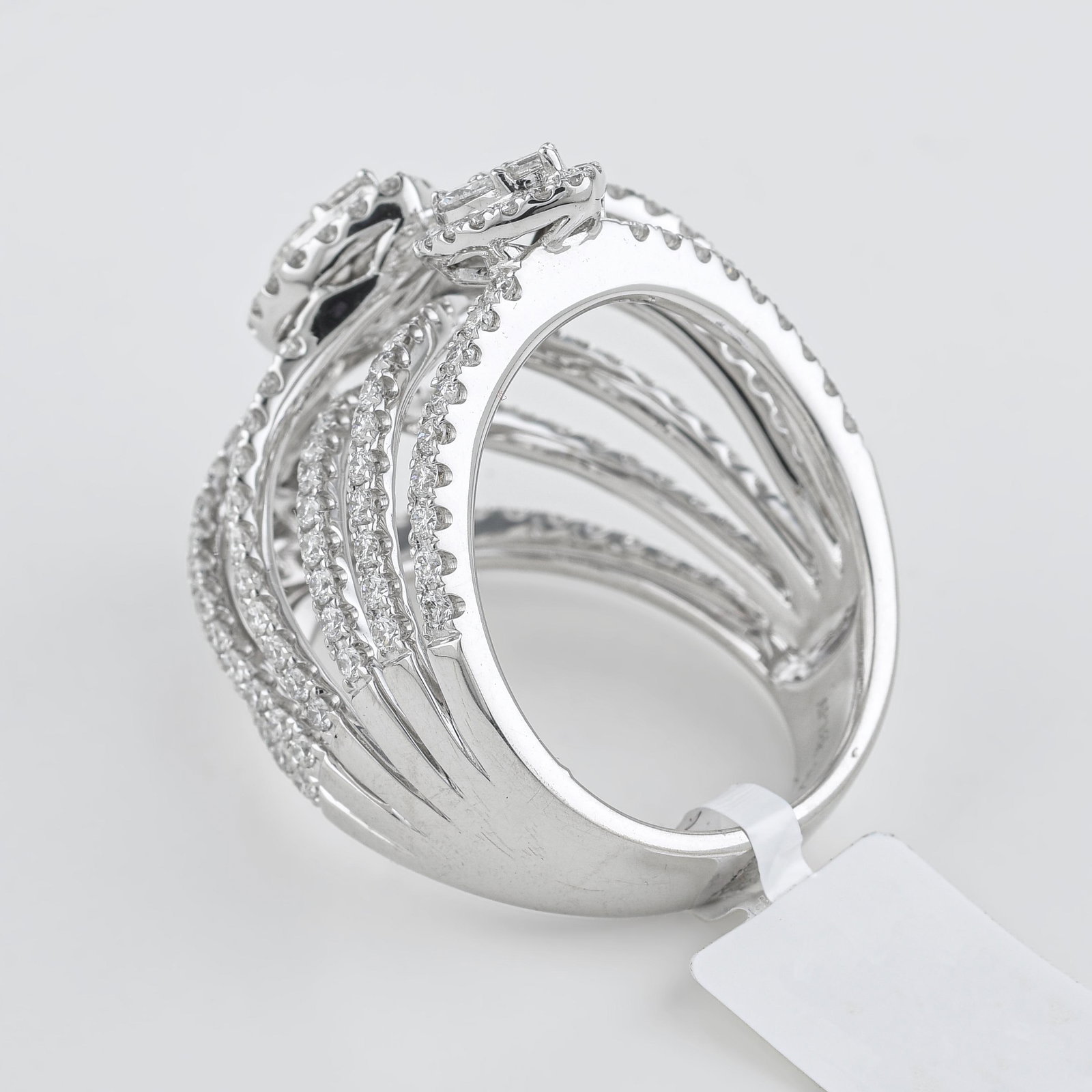 Diamond Mosaic Statement Ring - 2