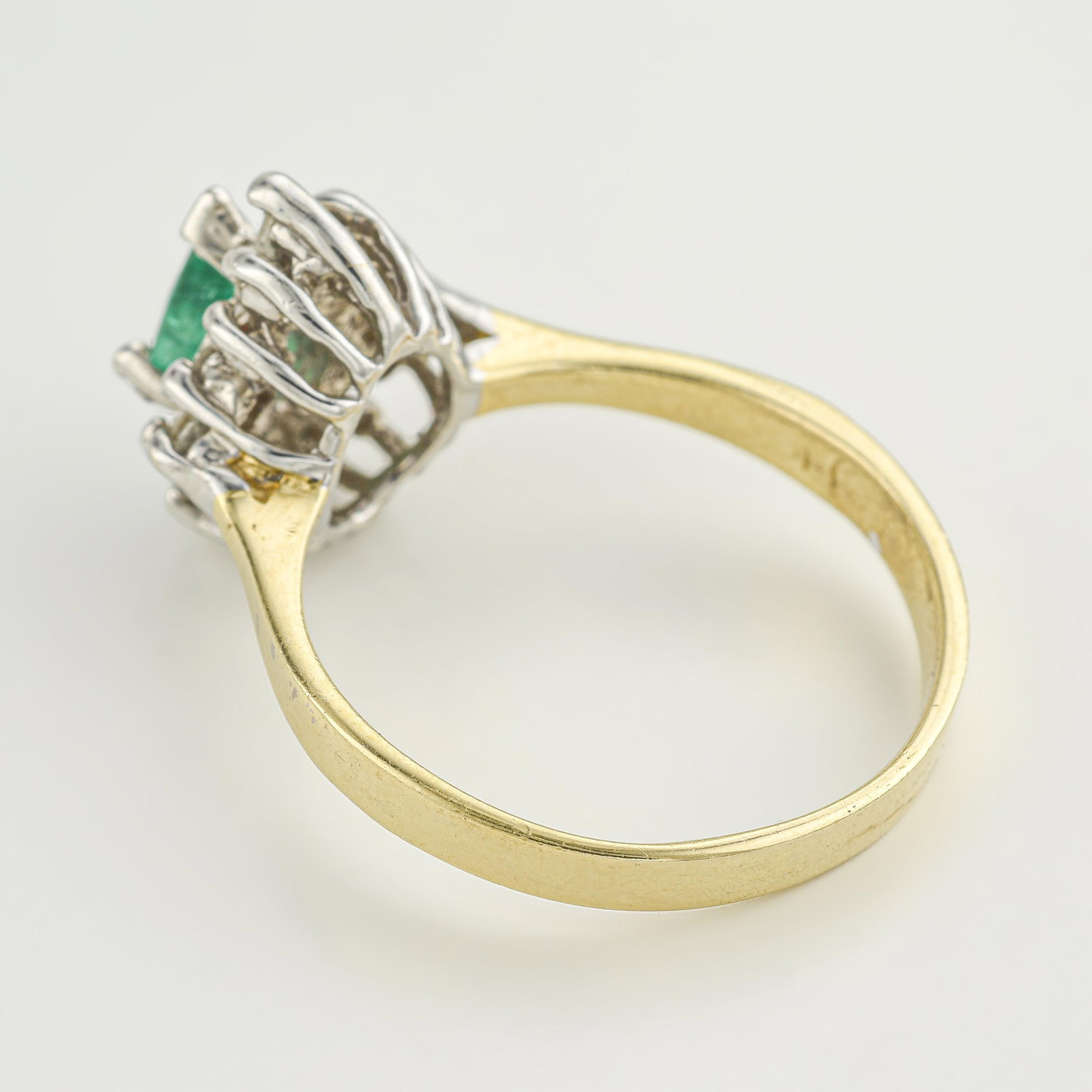 Emerald and Diamond Ring - 2