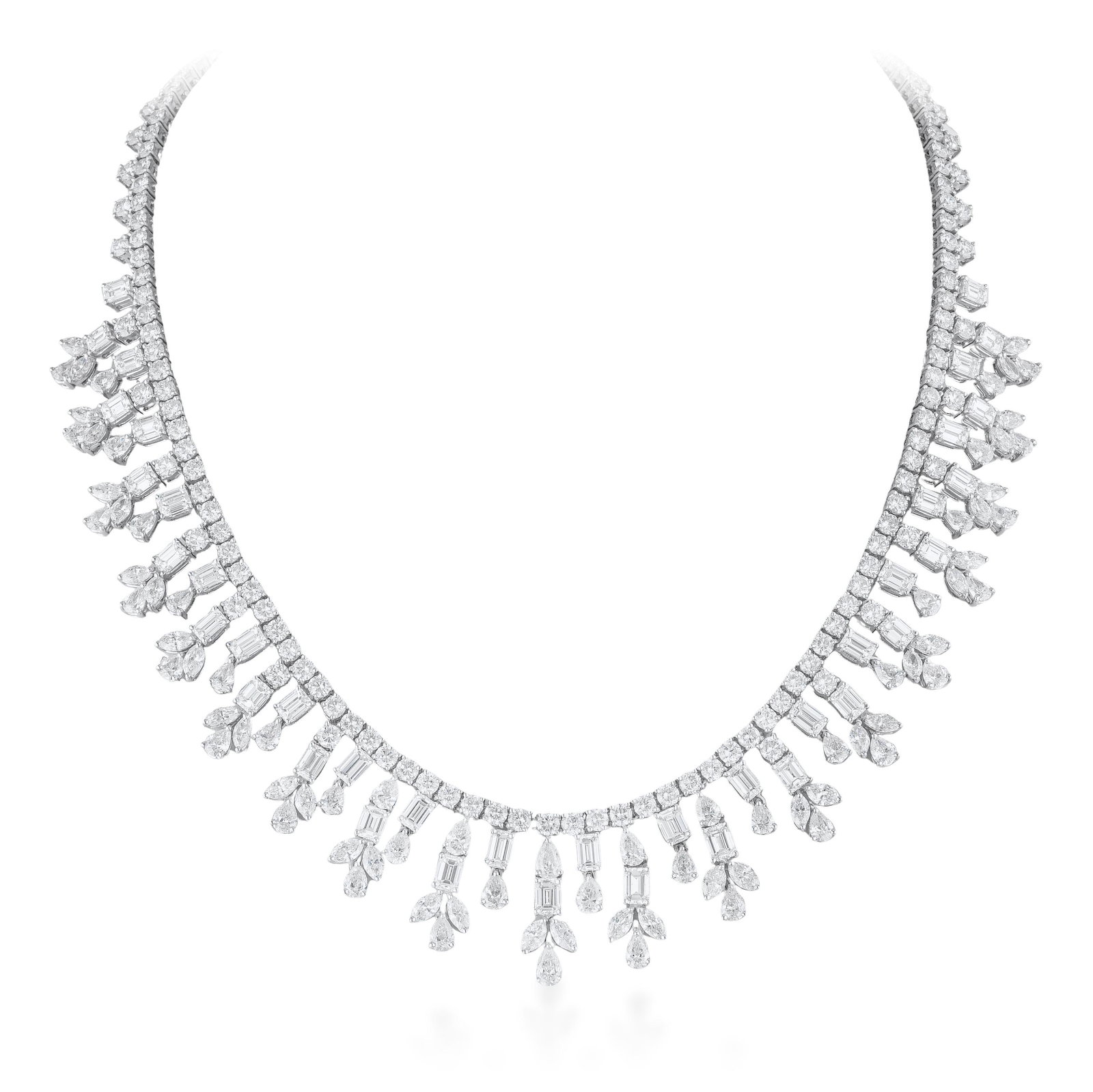Diamond Drop Necklace - 5