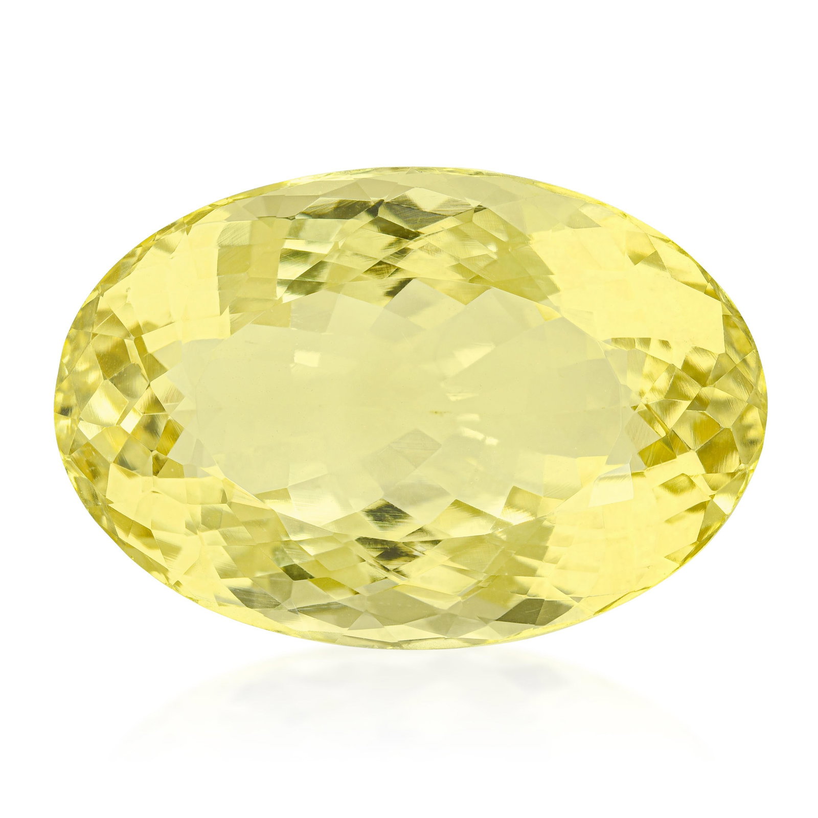 Oval Fancy Cut Green Prasiolite Loose Gemstone: ESTIMATED RETAIL PRICE: $350* *This is the estimated value a piece of similar quality, craftsmanship, and characteristics could command at retail. This oval-cut prasiolite presents the material's