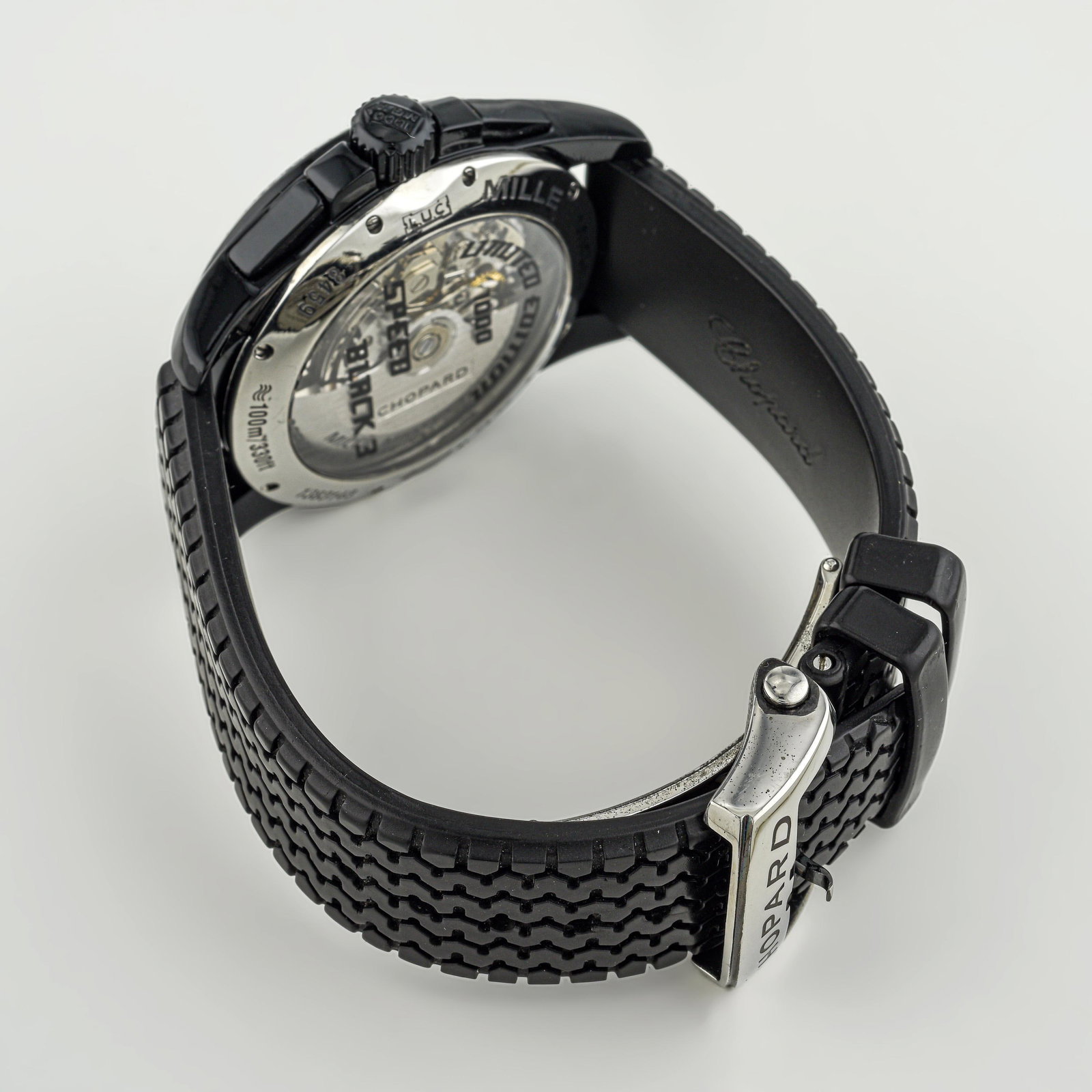 Chopard Mille Miglia Gran Turismo XL Chronograph in Black DLC Steel - 3