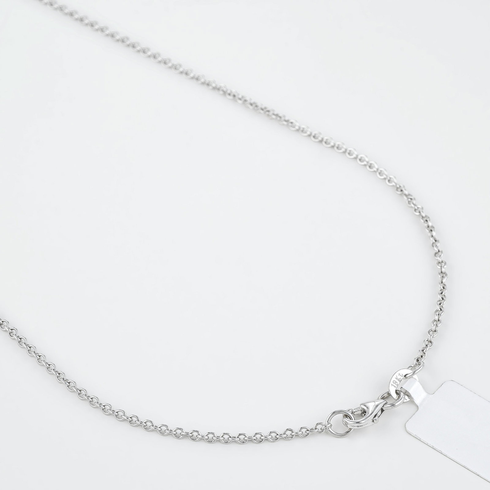 Blue Topaz and Diamond Pendant Necklace - 2
