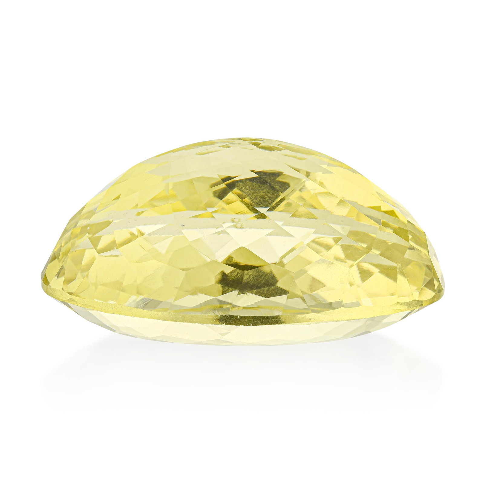 51.75-Carat Oval Fancy Cut Green Prasiolite Loose Gemstone - 2