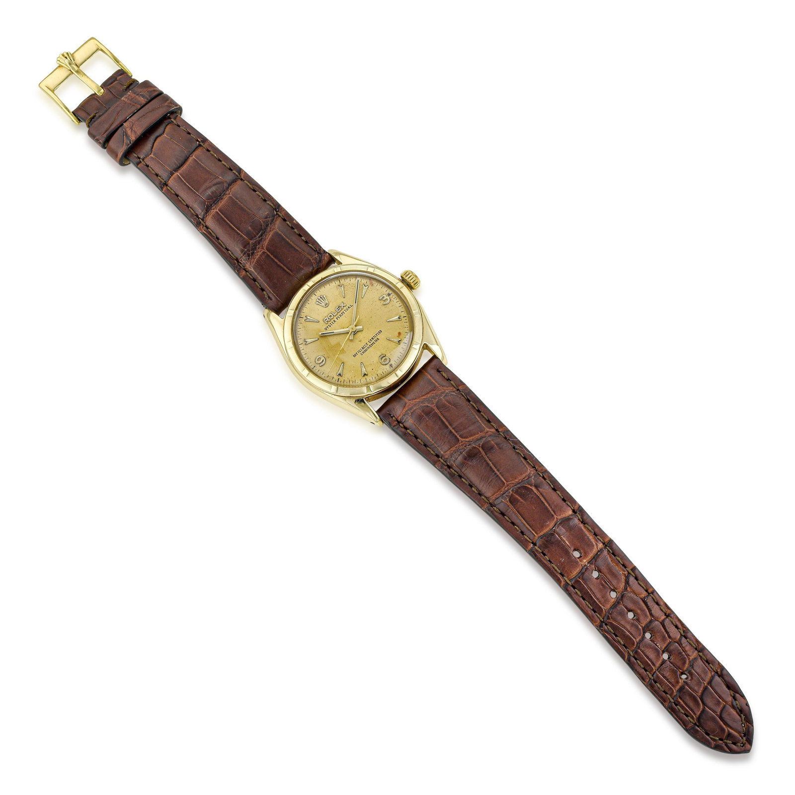 Rolex Oyster Perpetual in 14K Gold - 2