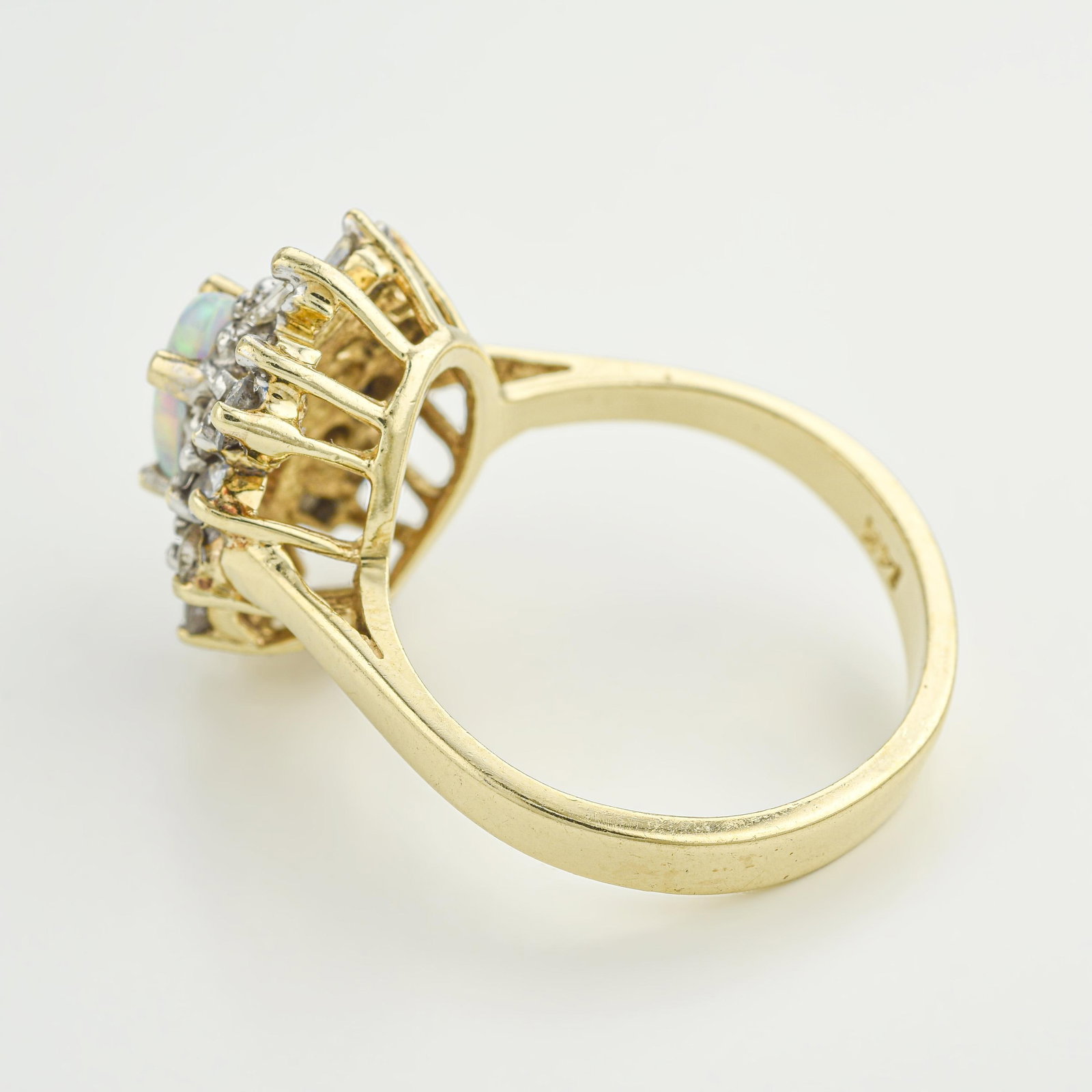 Opal and Diamond Ring - 2