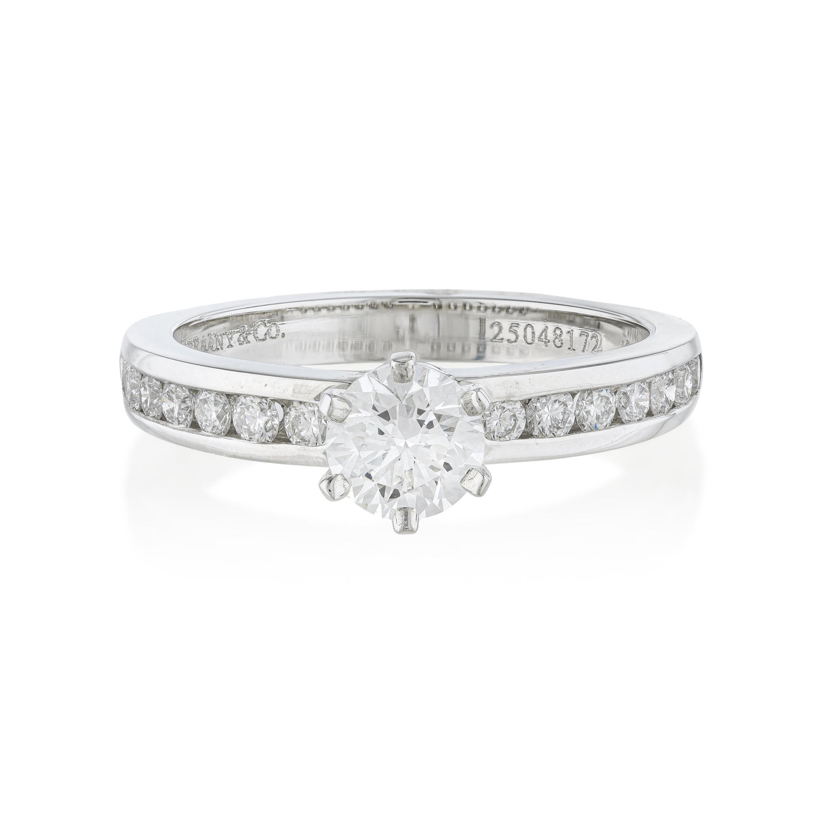 Tiffany and Co. Diamond Engagement Ring, with Box - 2