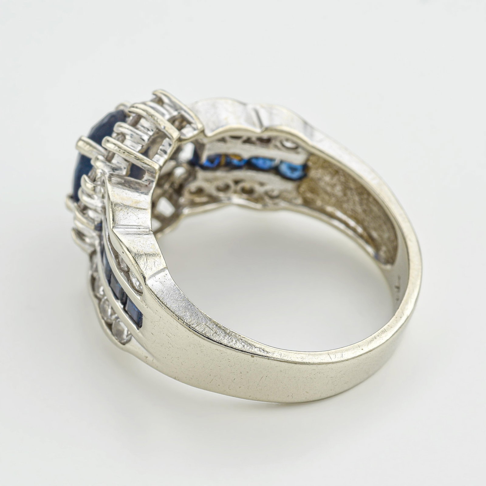 Sapphire and Diamond Ring - 2