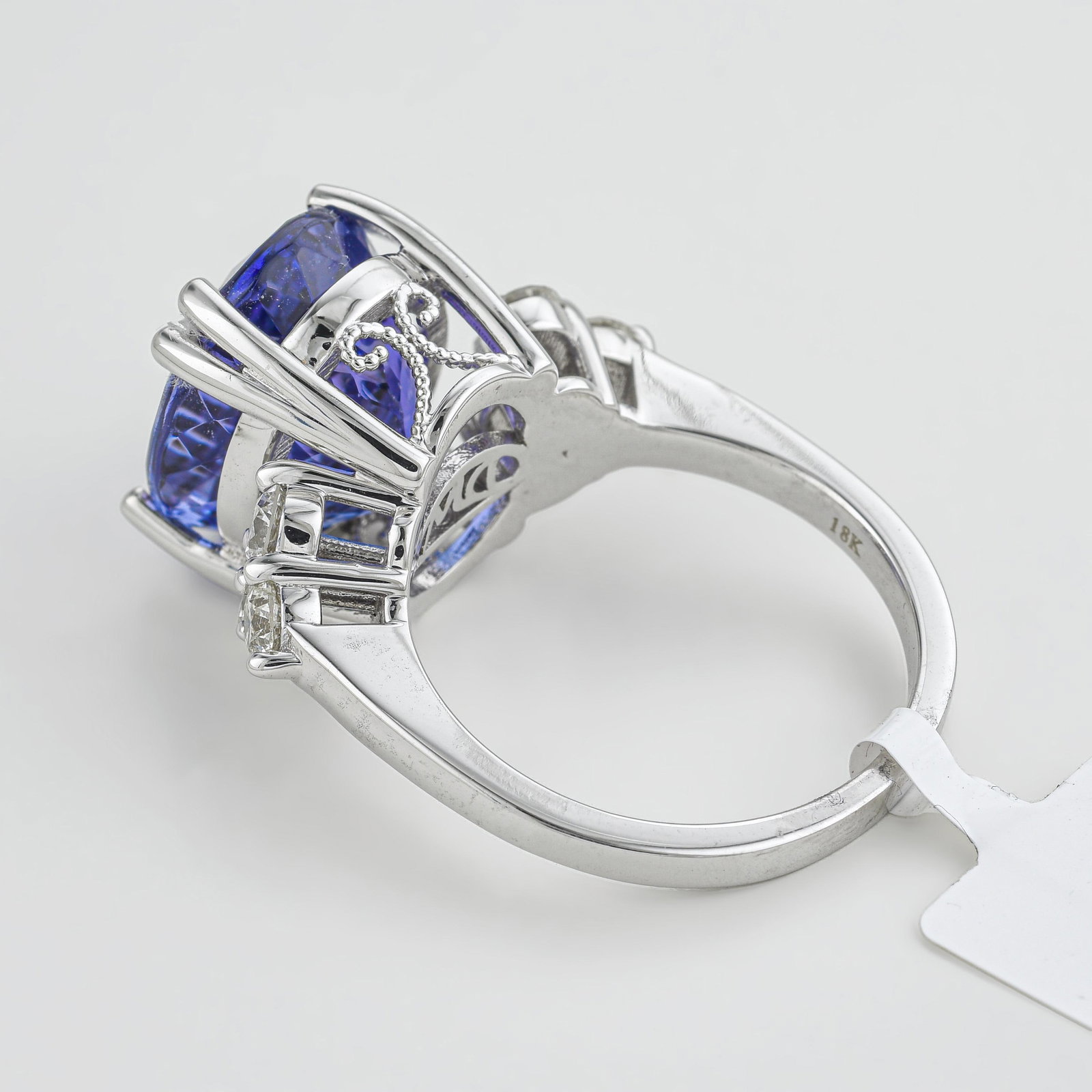 Tanzanite and Diamond Ring - 2