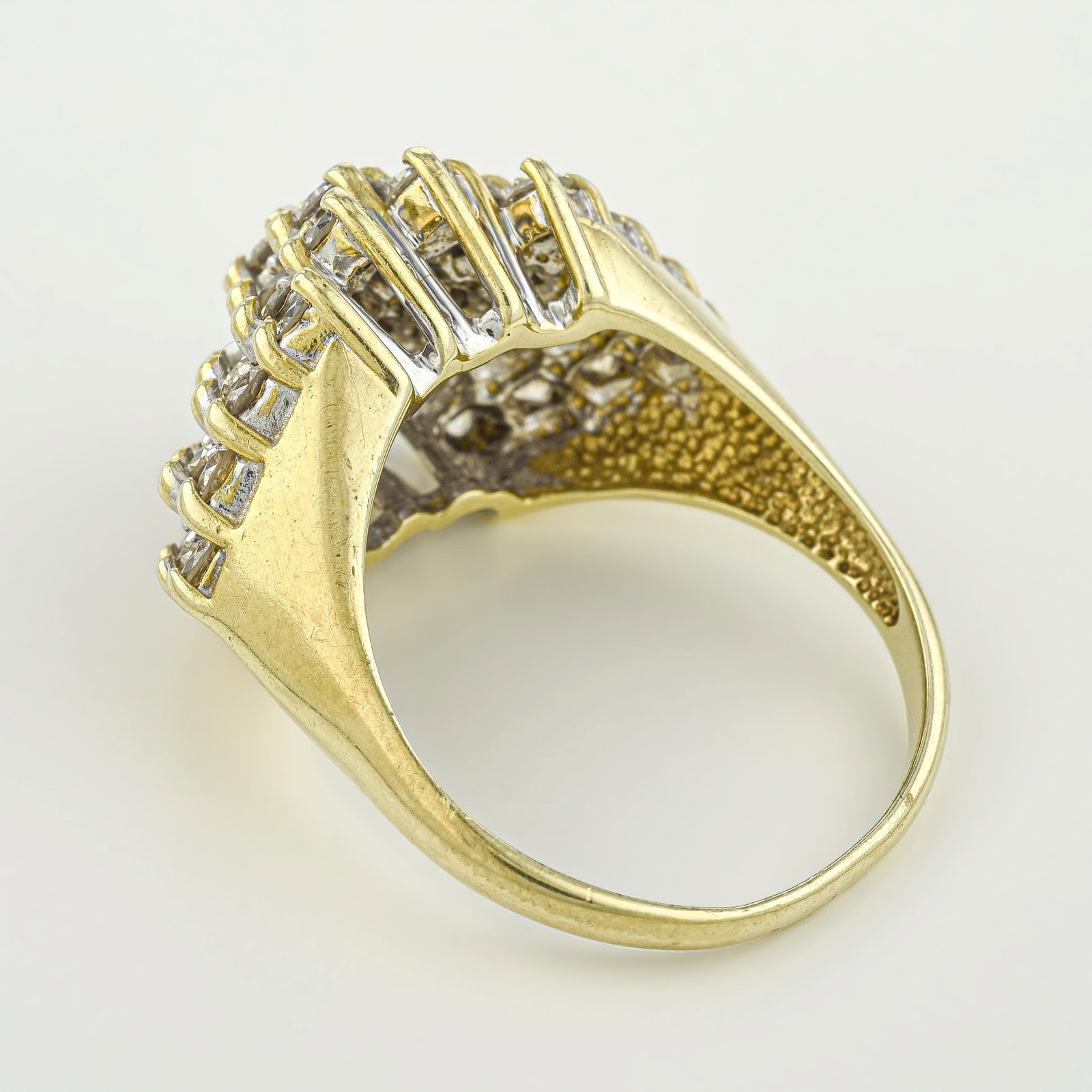 Diamond Cluster Ring - 2