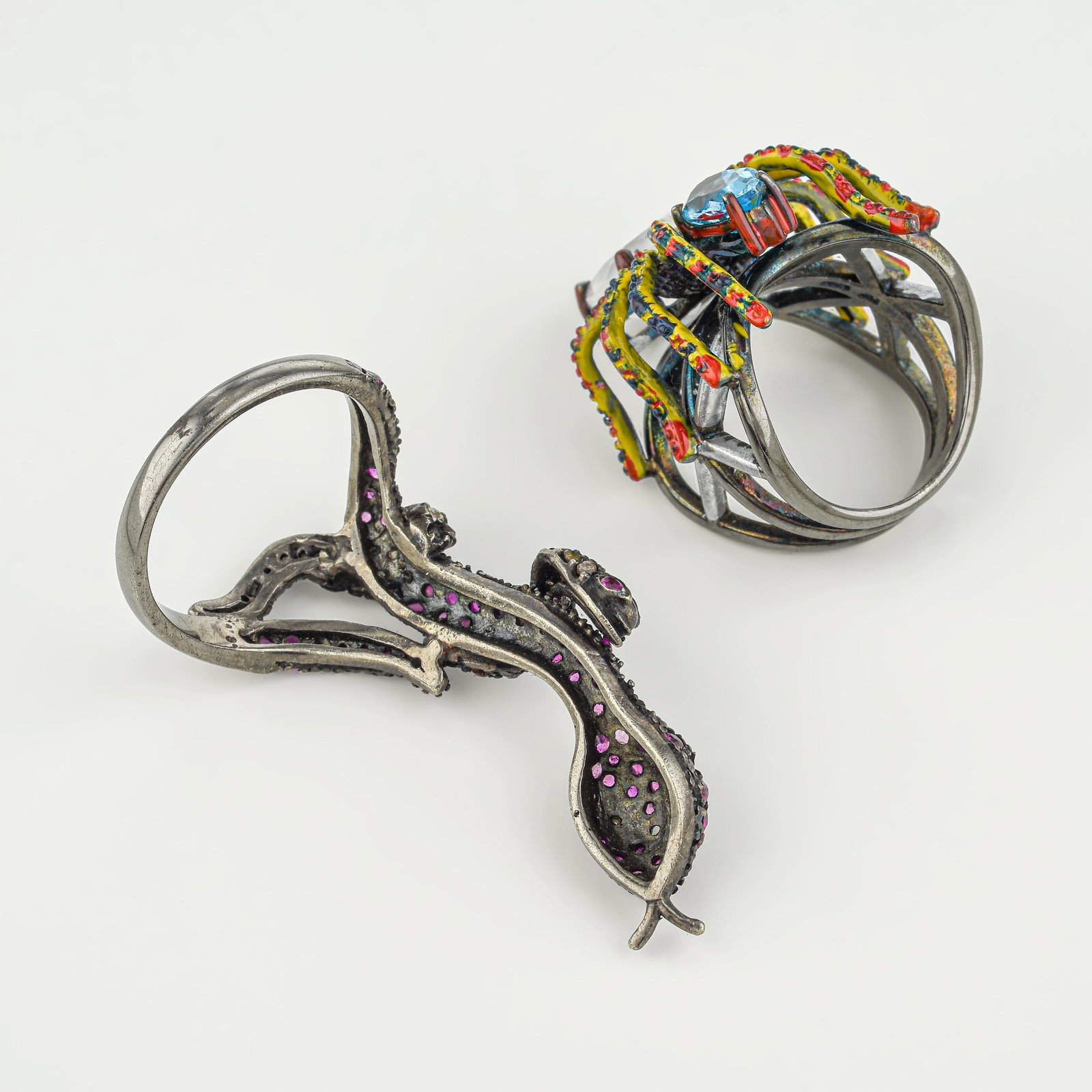 Group of Two Silver Rings - 2