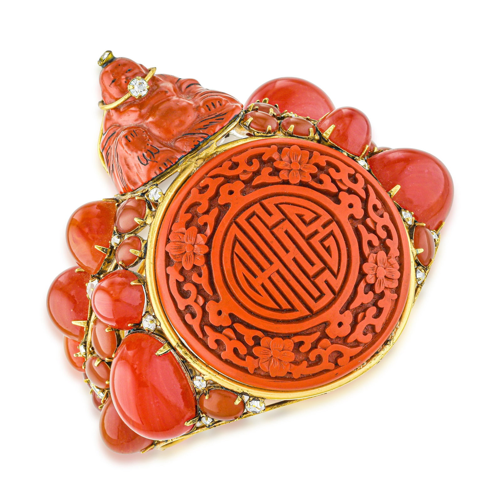 Vintage Chinese-Style Carved Bracelet - 2