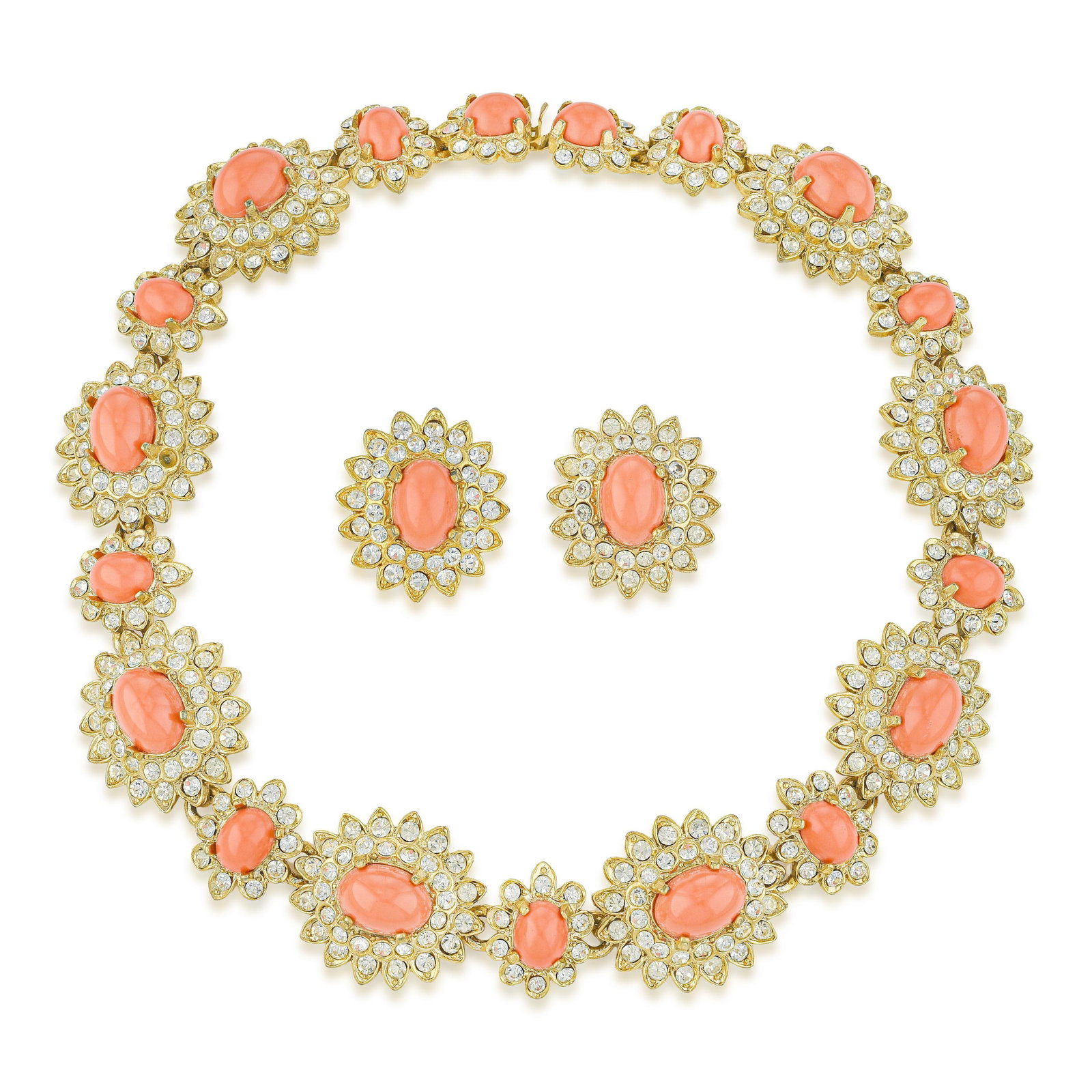 Kenneth Lane Vintage Costume Jewelry Set: ESTIMATED RETAIL PRICE: $2,400* *This is the estimated value a piece of similar quality, craftsmanship, and characteristics could command at retail. Kenneth Lane was the costume jeweler that society