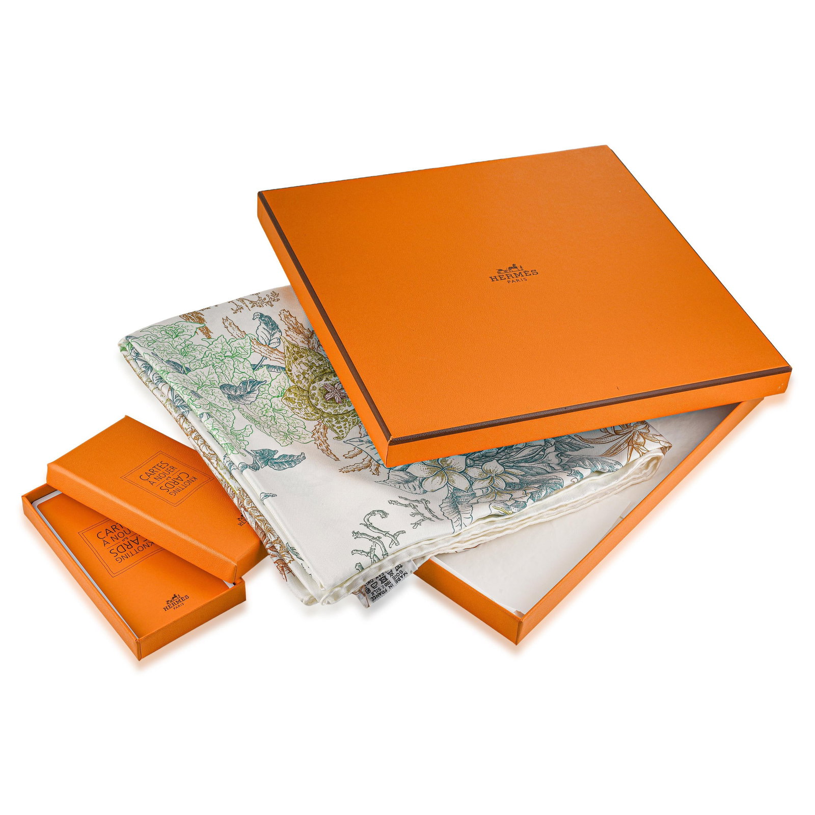 Hermes Carre 90 Silk Scarf – Le Jardin de Leila - 2