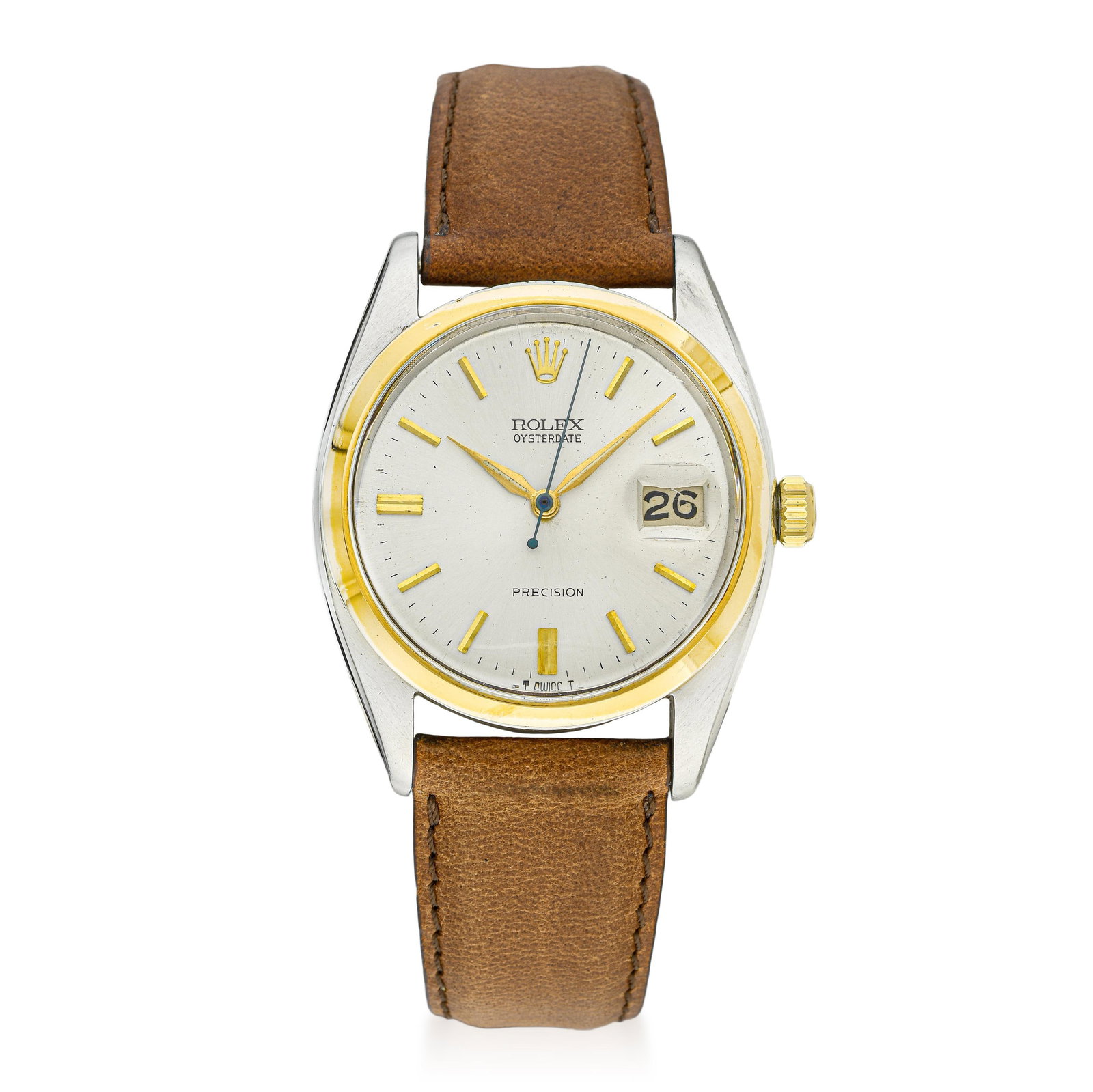 Rolex Oyster Precision in Steel with 14K Gold Bezel: ESTIMATED RETAIL PRICE: $5,000* *This is the estimated value a piece of similar quality, craftsmanship, and characteristics could command at retail. Summary of Key Characteristics CIRCA: 1959 CASE MAT
