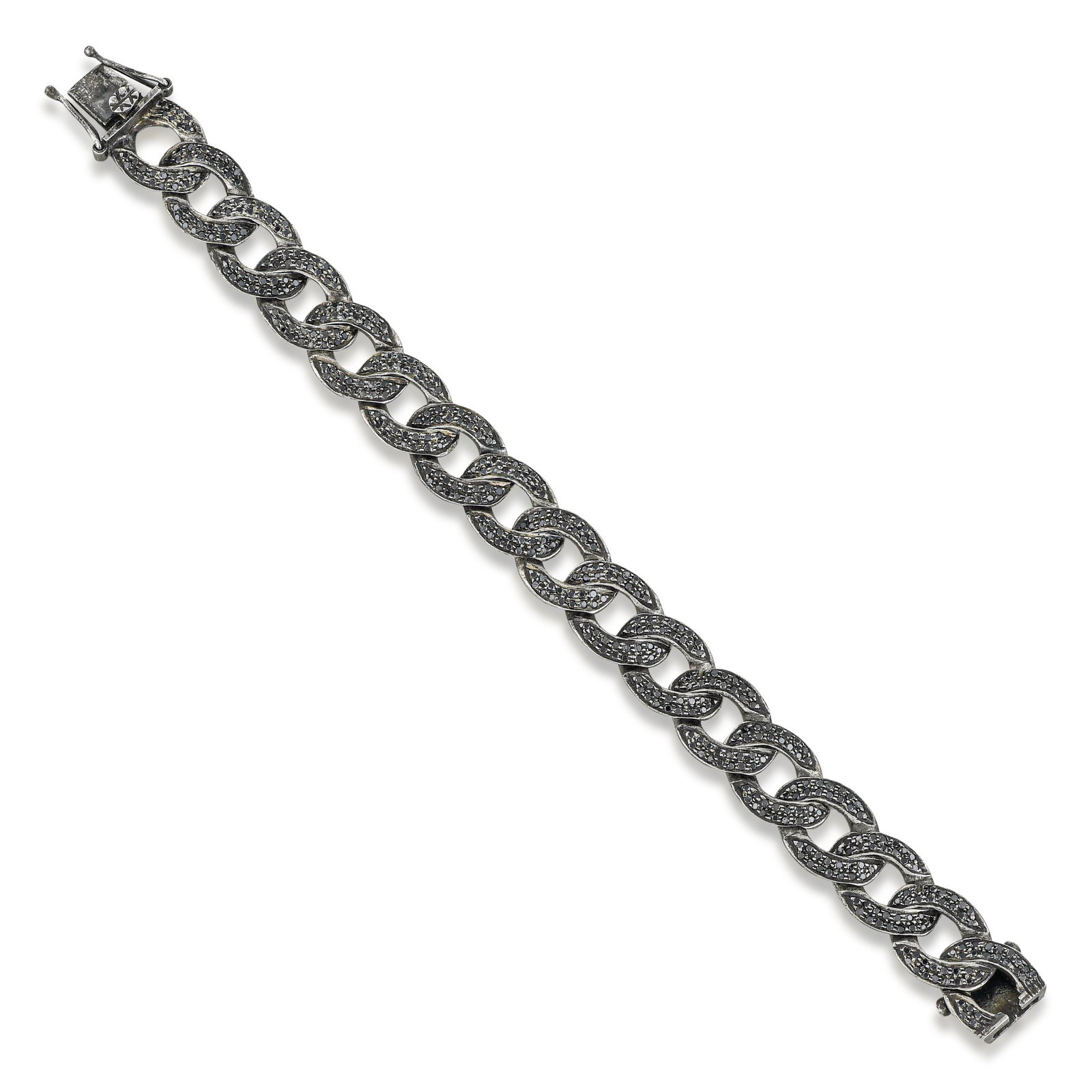 Black Diamond Bracelet: ESTIMATED RETAIL PRICE: $550 * *This is the estimated value a piece of similar quality, craftsmanship, and characteristics could command at retail. Black diamonds, with their complete light absorption
