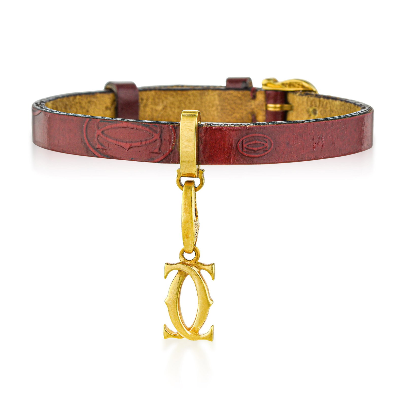 Cartier Double C Charm Bracelet: ESTIMATED RETAIL PRICE: $3,000* *This is the estimated value a piece of similar quality, craftsmanship, and characteristics could command at retail. The Double C is one of Cartier's most legible