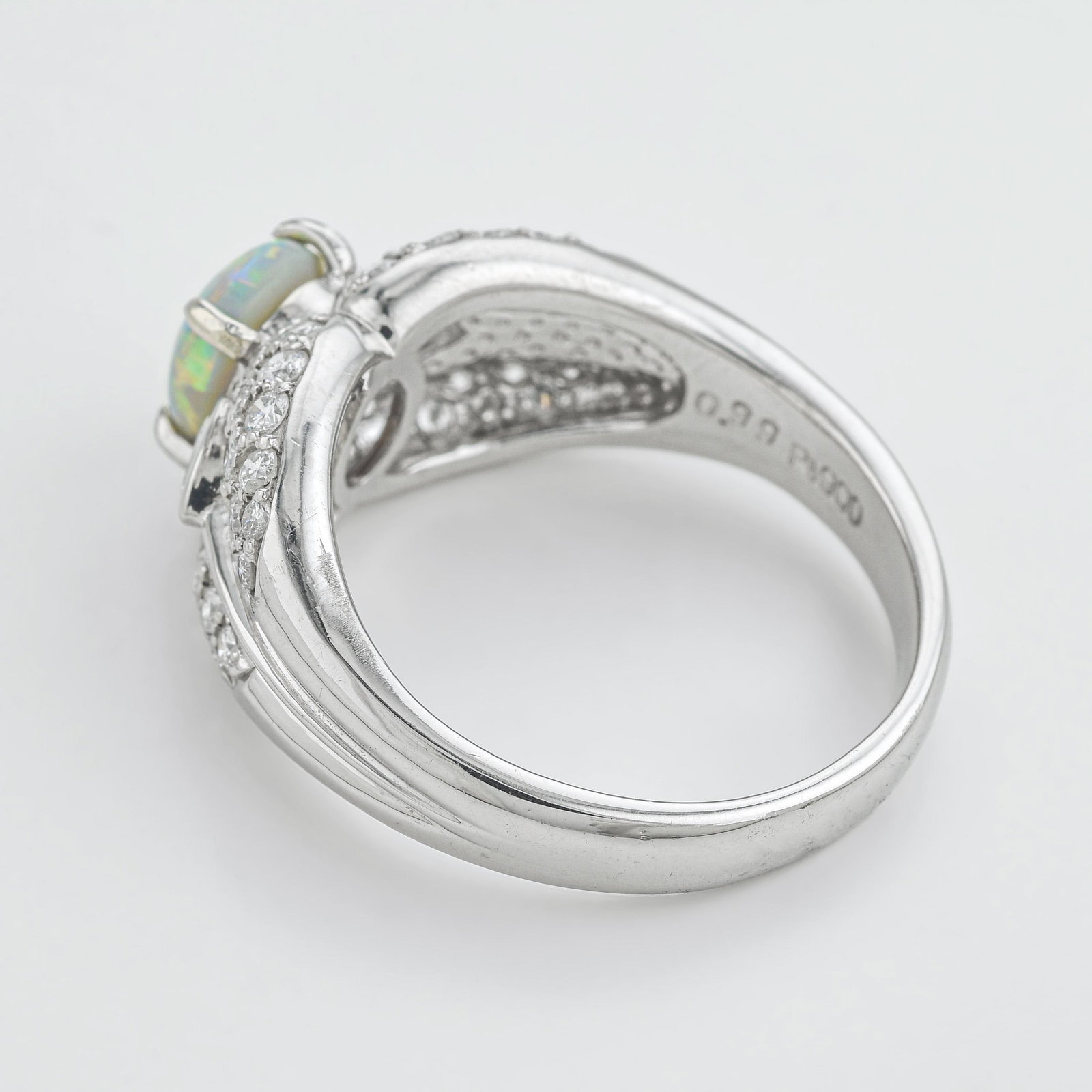 Opal and Diamond Ring - 2