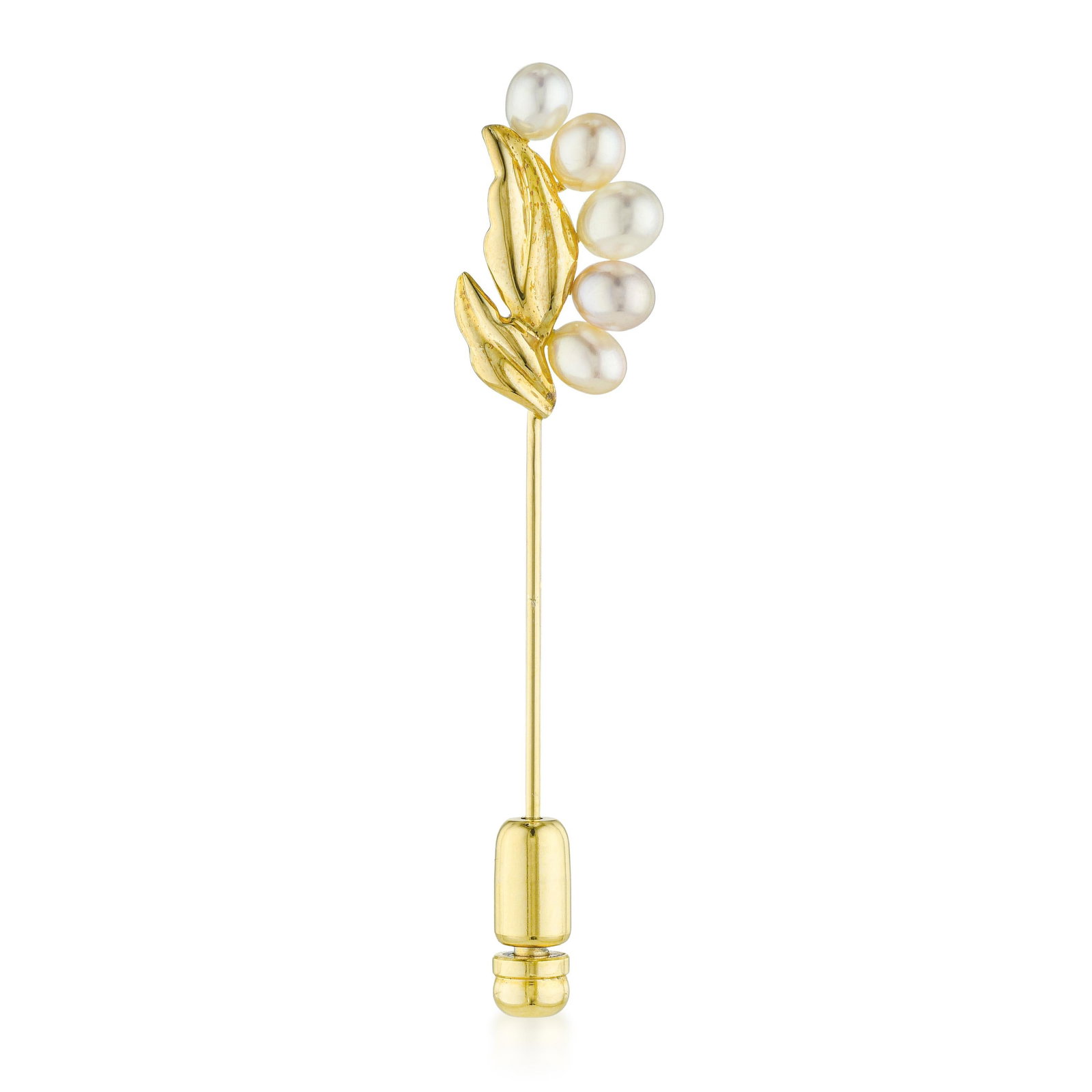 Mikimoto Pearl Stickpin: ESTIMATED RETAIL PRICE: $1,100* *This is the estimated value a piece of similar quality, craftsmanship, and characteristics could command at retail. Summary of Key Characteristics • Metal: 18K