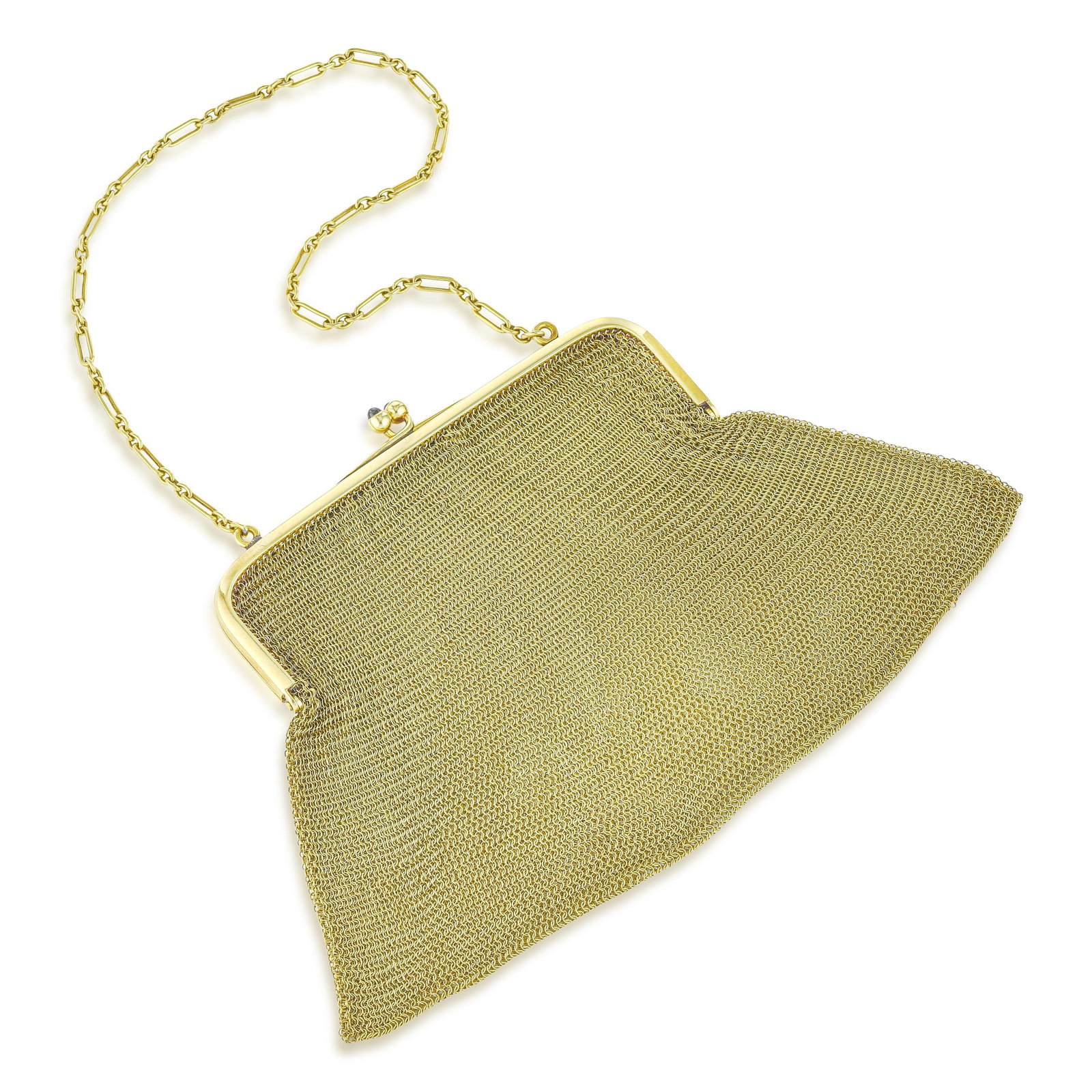 Tiffany & Co. Vintage Gold Mesh Purse: ESTIMATED RETAIL PRICE: $28,000* *This is the estimated value a piece of similar quality, craftsmanship, and characteristics could command at retail. Summary of Key Characteristics • Metal: 14K