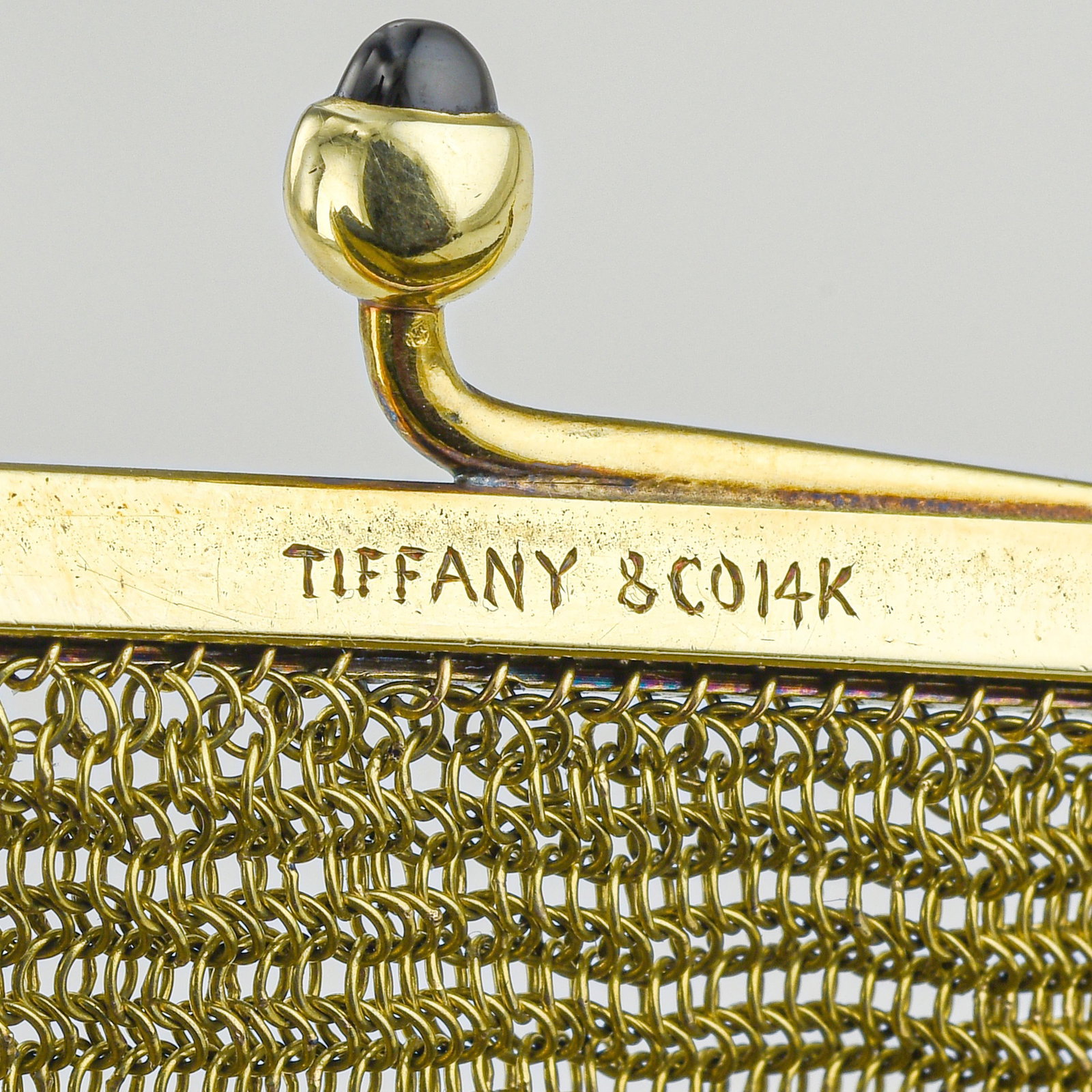 Tiffany & Co. Vintage Gold Mesh Purse - 2
