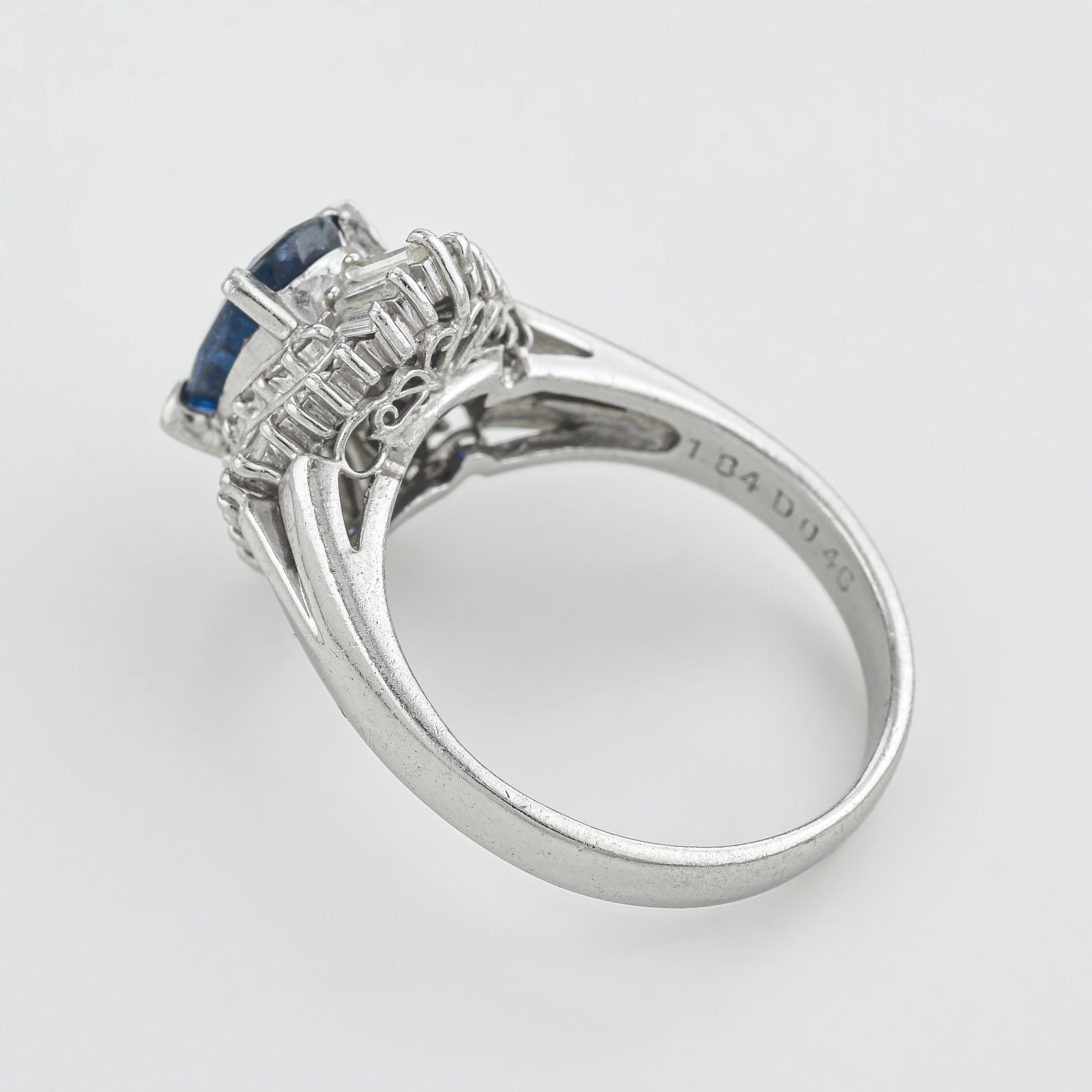 Sapphire and Diamond Ring - 2
