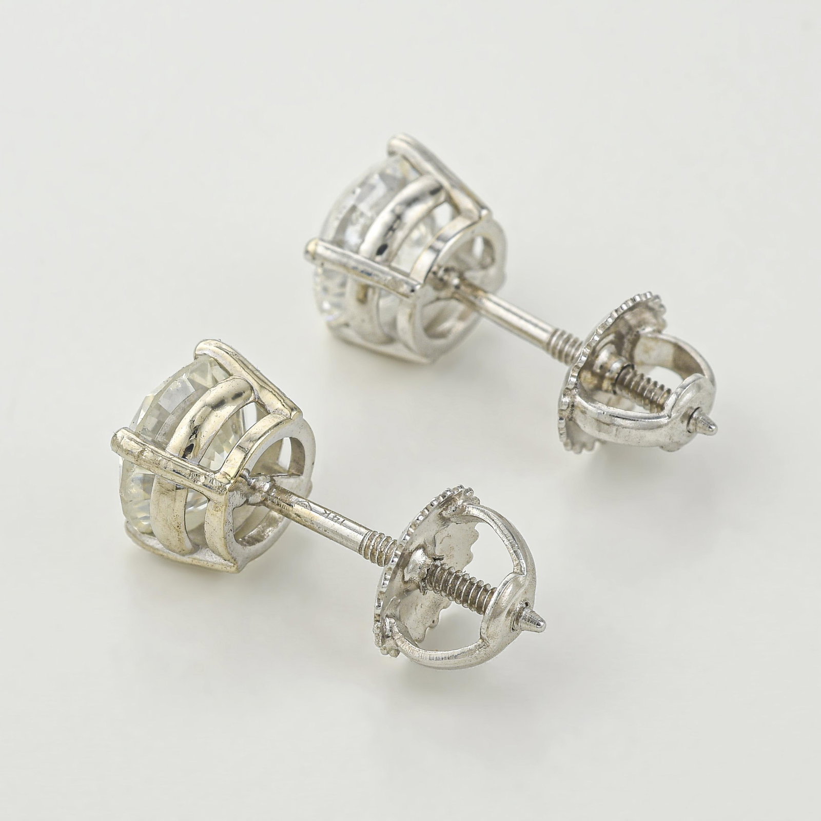 Diamond Stud Earrings - 2