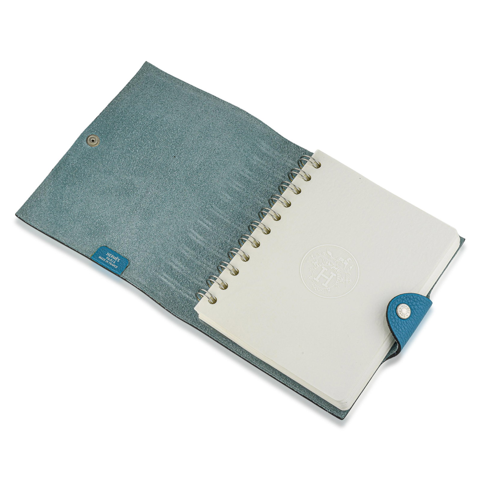 Hermes Ulysse PM Notebook Cover - Togo Leather, Blue - 3