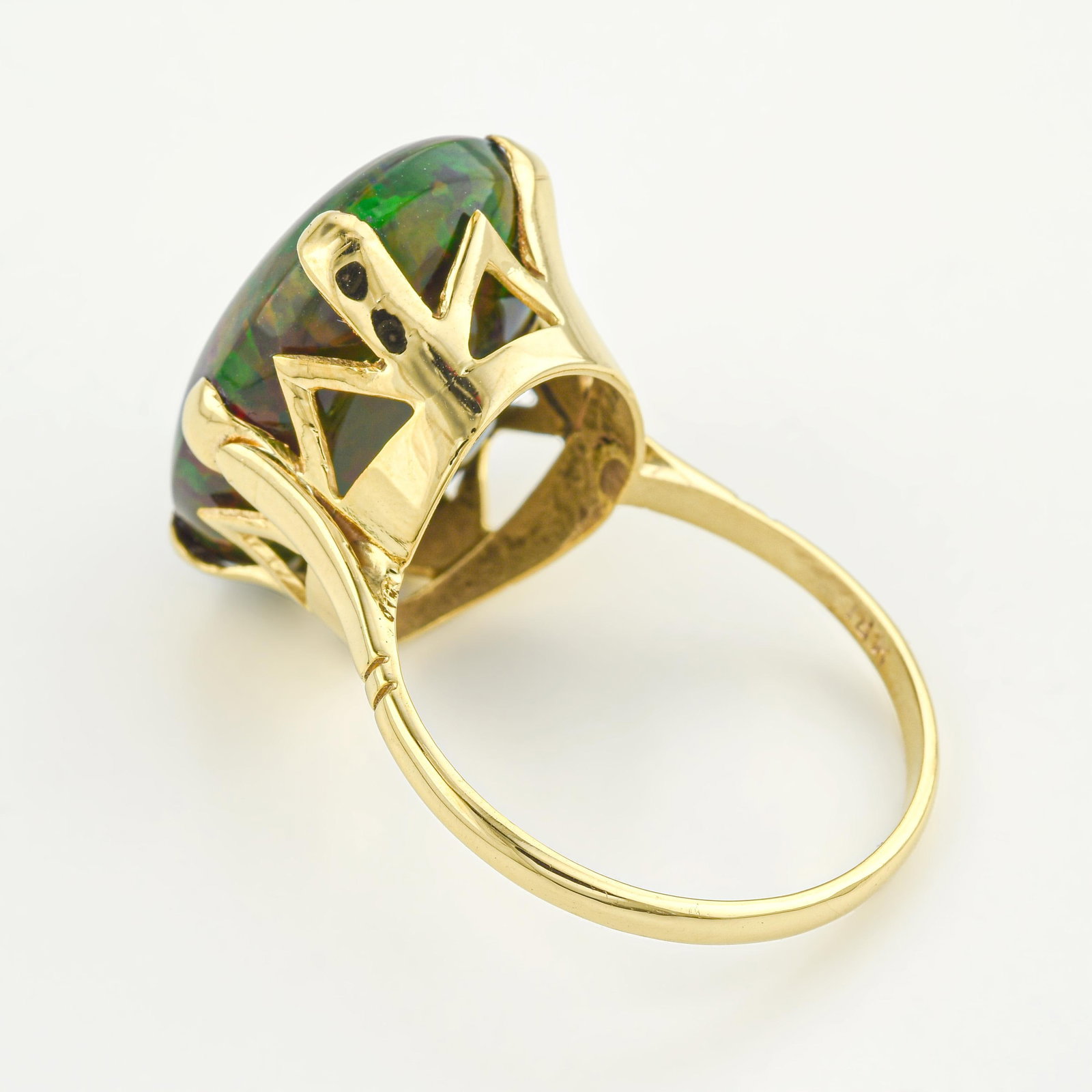 Black Opal Ring - 2