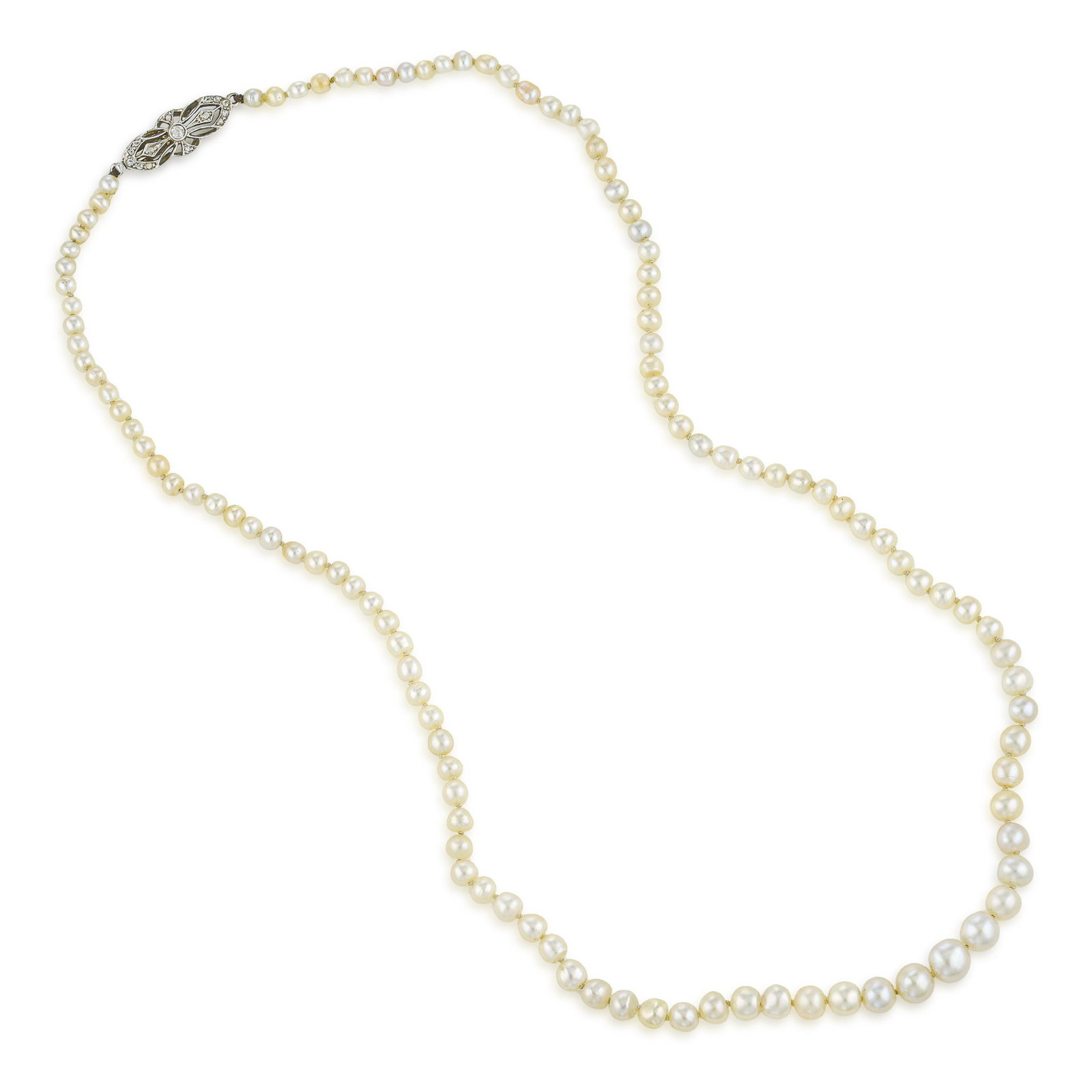 Natural Saltwater Pearl Necklace, GIA Certified (1 of 2)