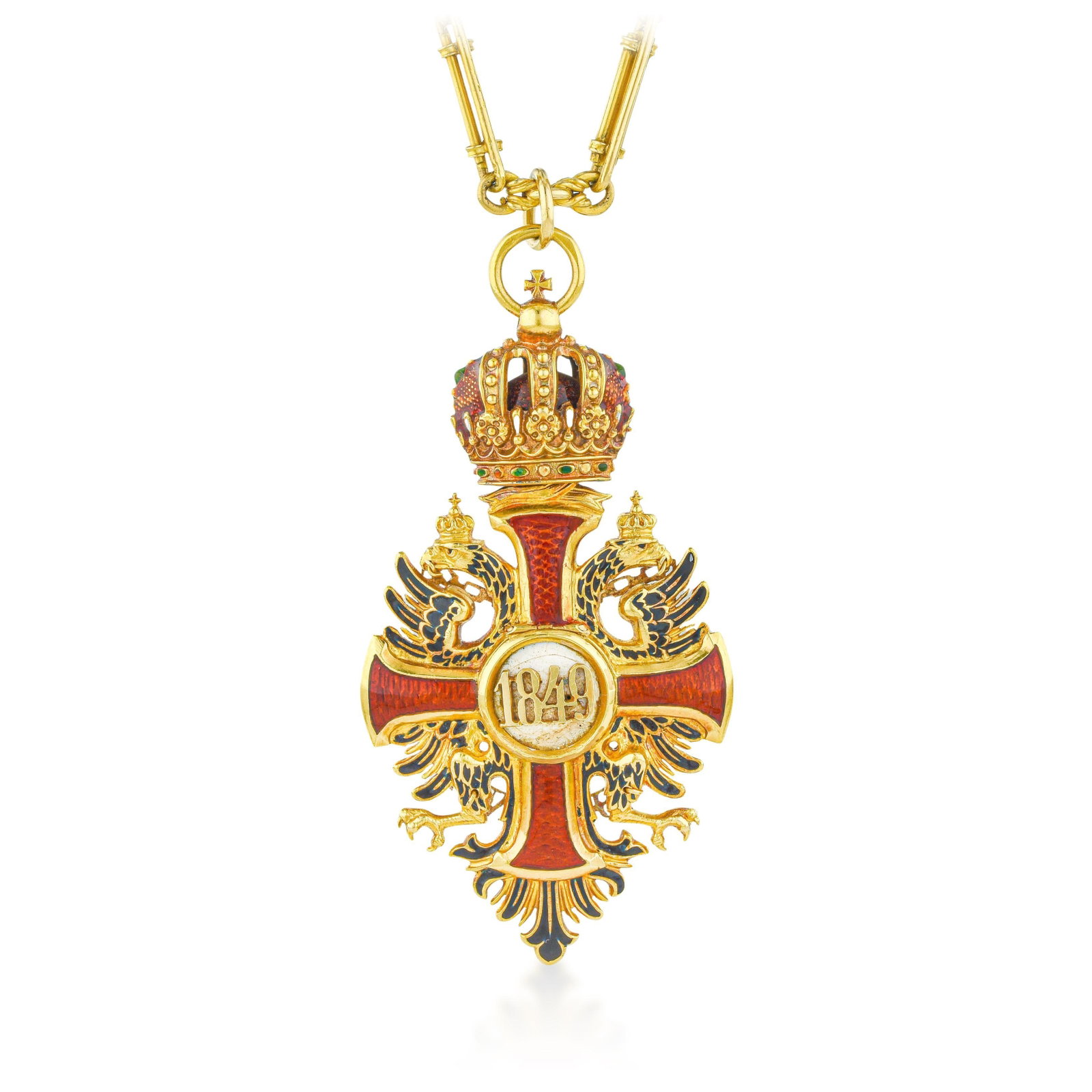 Imperial Austrian Order of Franz Joseph Knight's Cross, Gebrüder Resch, in Original Case with C - 3