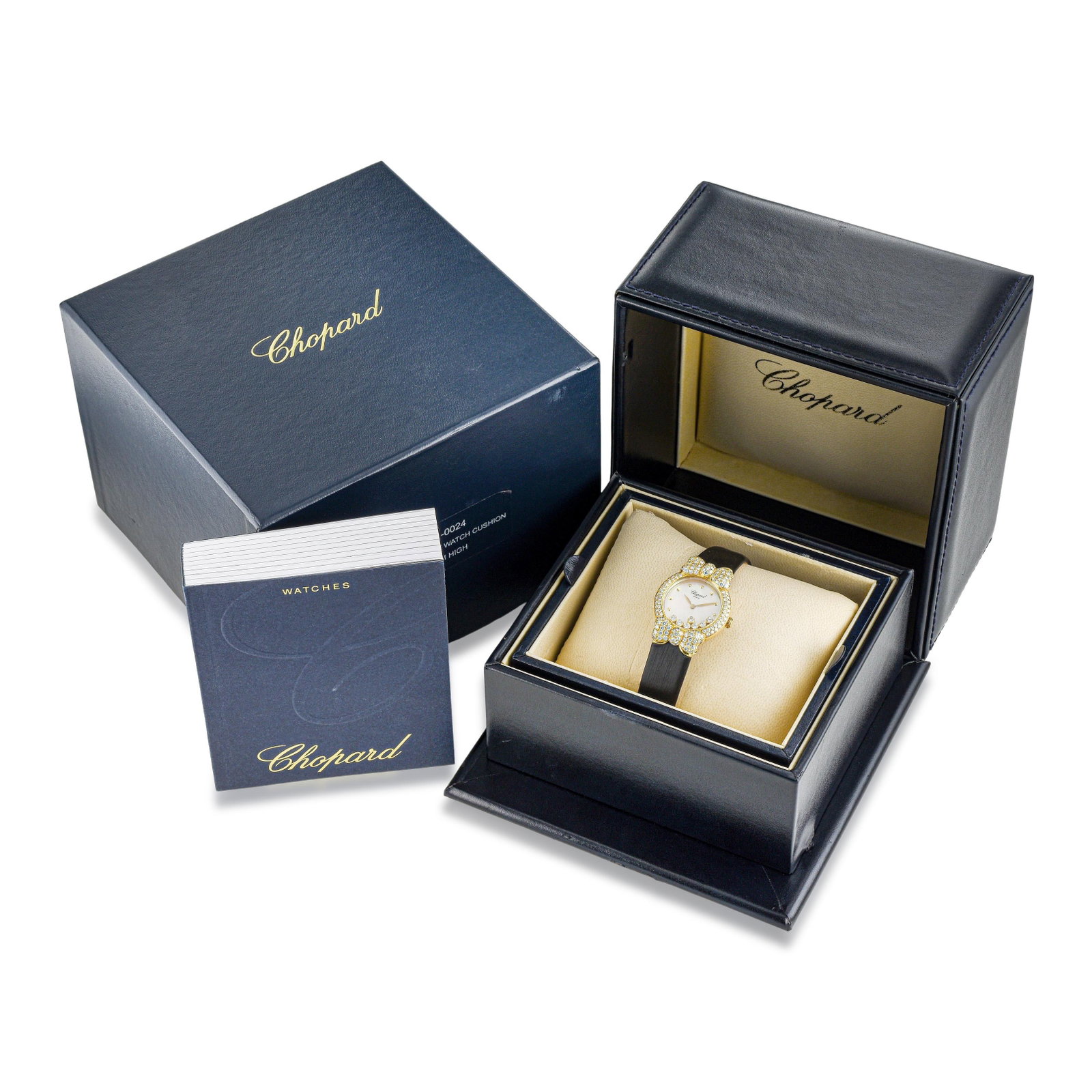 Chopard Happy Diamonds "Bowtie" in 18K Gold with Diamonds, with Box - 2