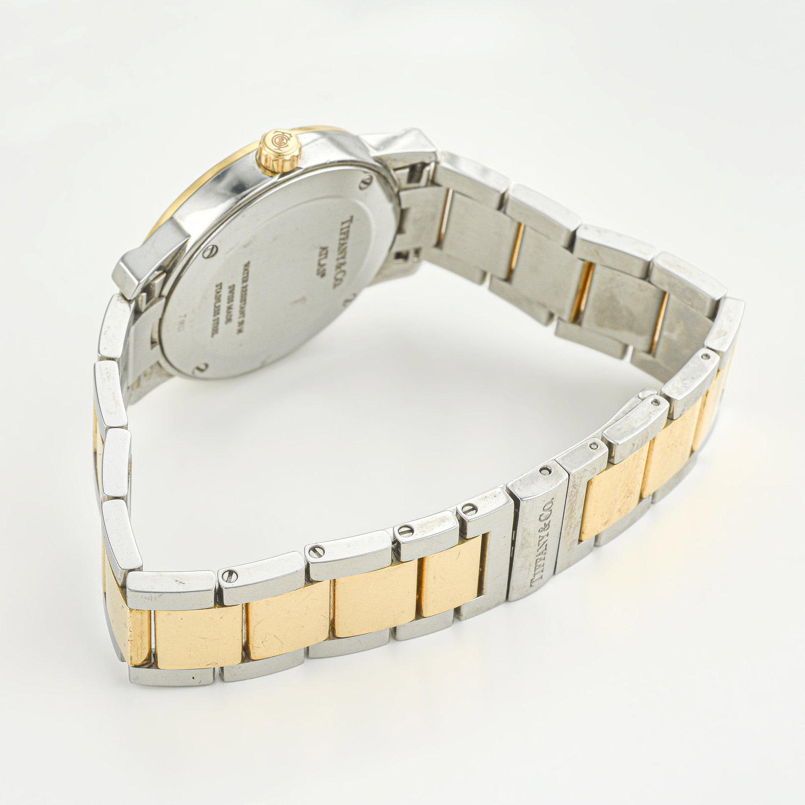 Tiffany & Co. Atlas in Steel and Gold Plate - 2