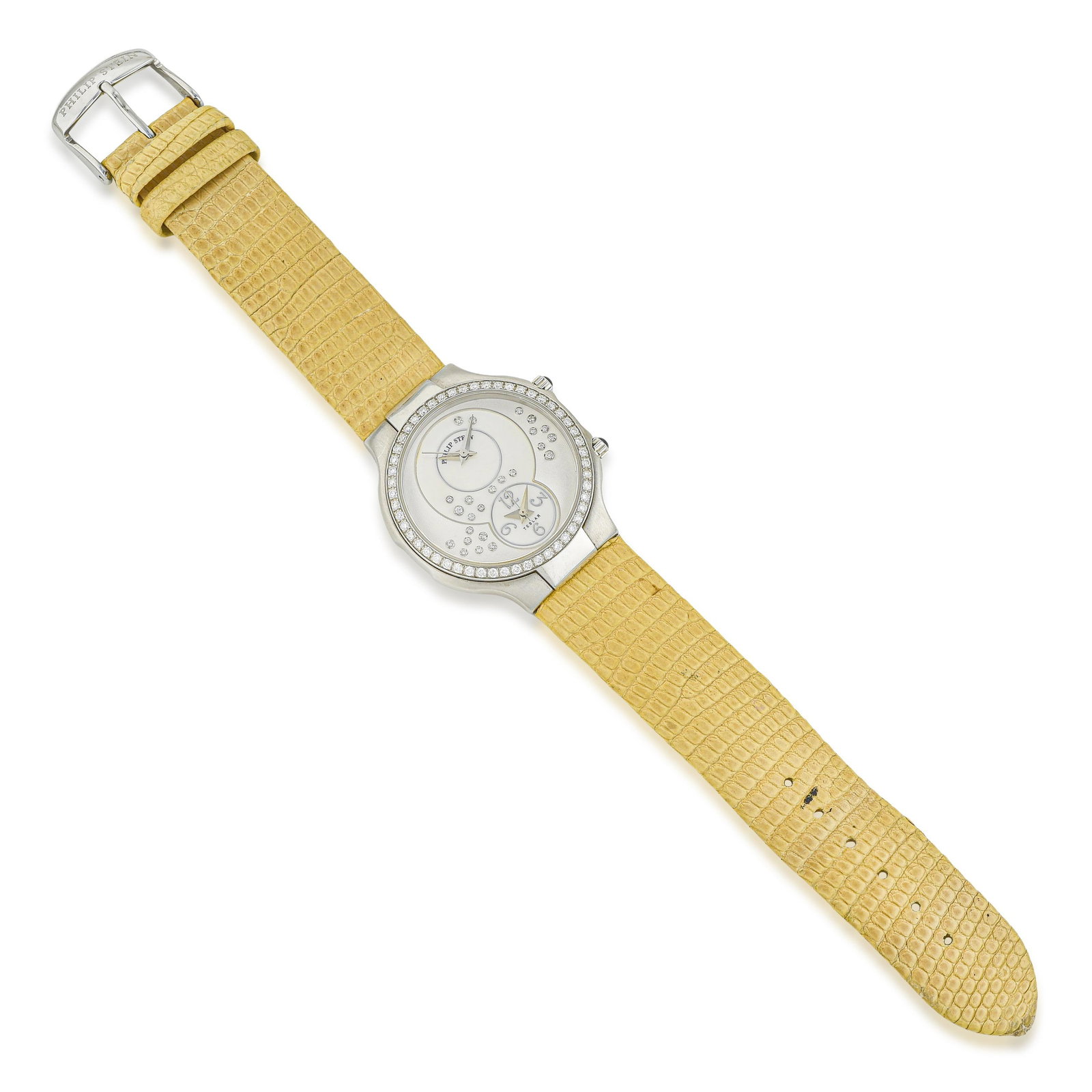 Philip Stein Teslar Watch in Steel with Diamonds - 2