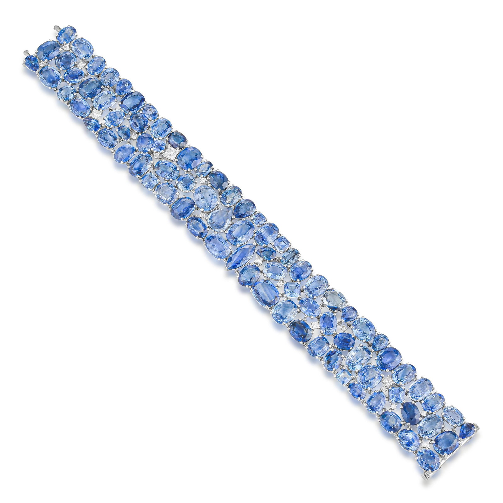 Sapphire and Diamond Bracelet (1 of 1)