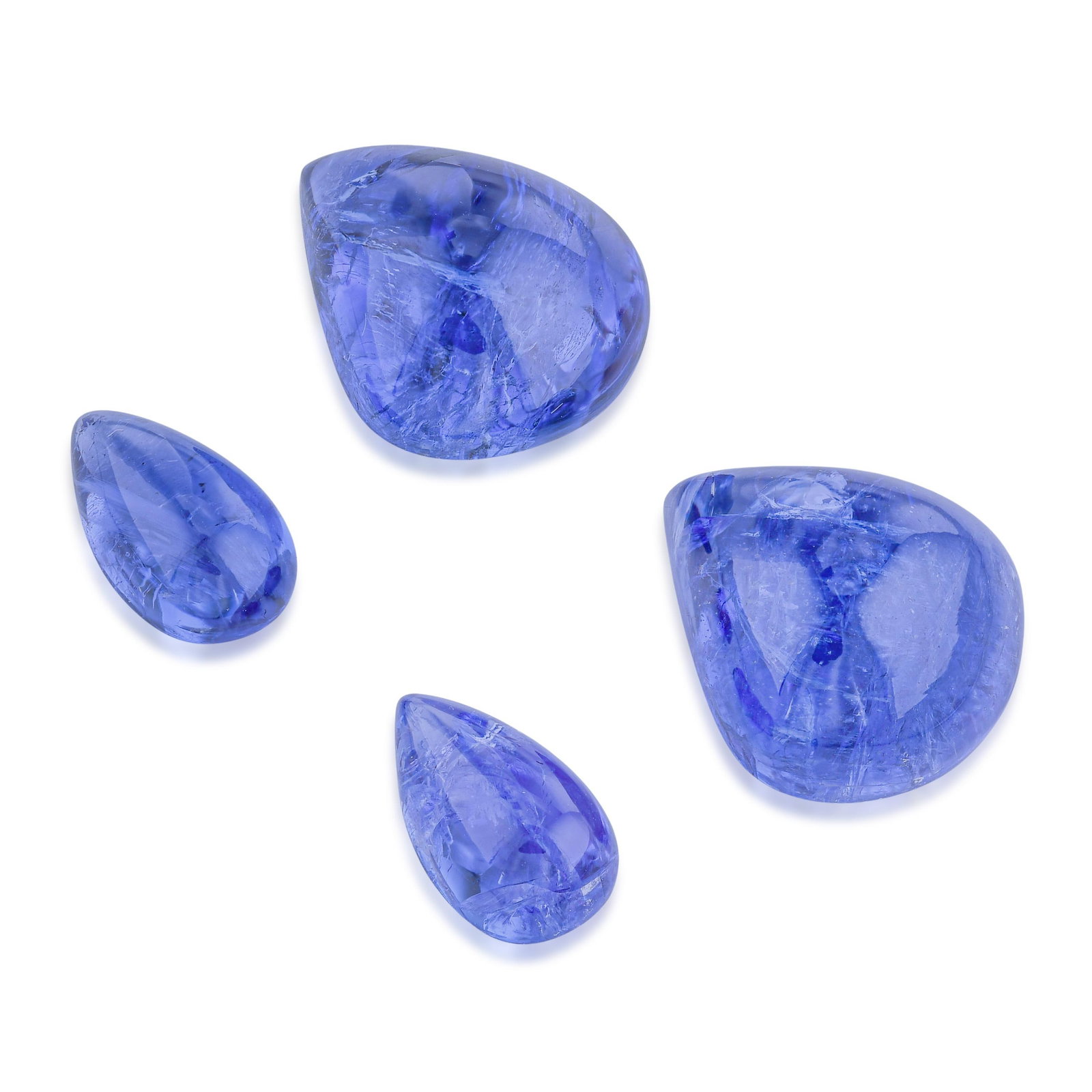 36.60-Carat Tanzanite Cabochon Lot: ESTIMATED RETAIL PRICE: $1,300 * *This is the estimated value a piece of similar quality, craftsmanship, and characteristics could command at retail. Parcels like this are how designers actually buy: 