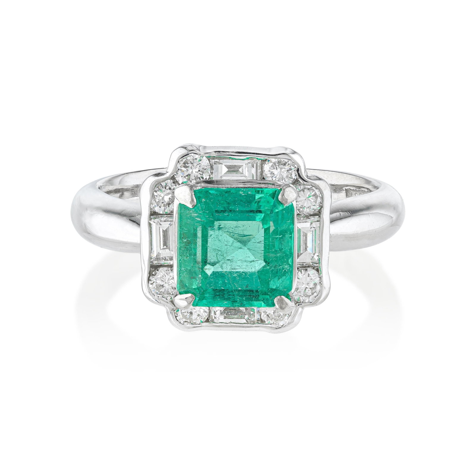 Colombian Emerald and Diamond Ring, GIA Certified (1 of 3)