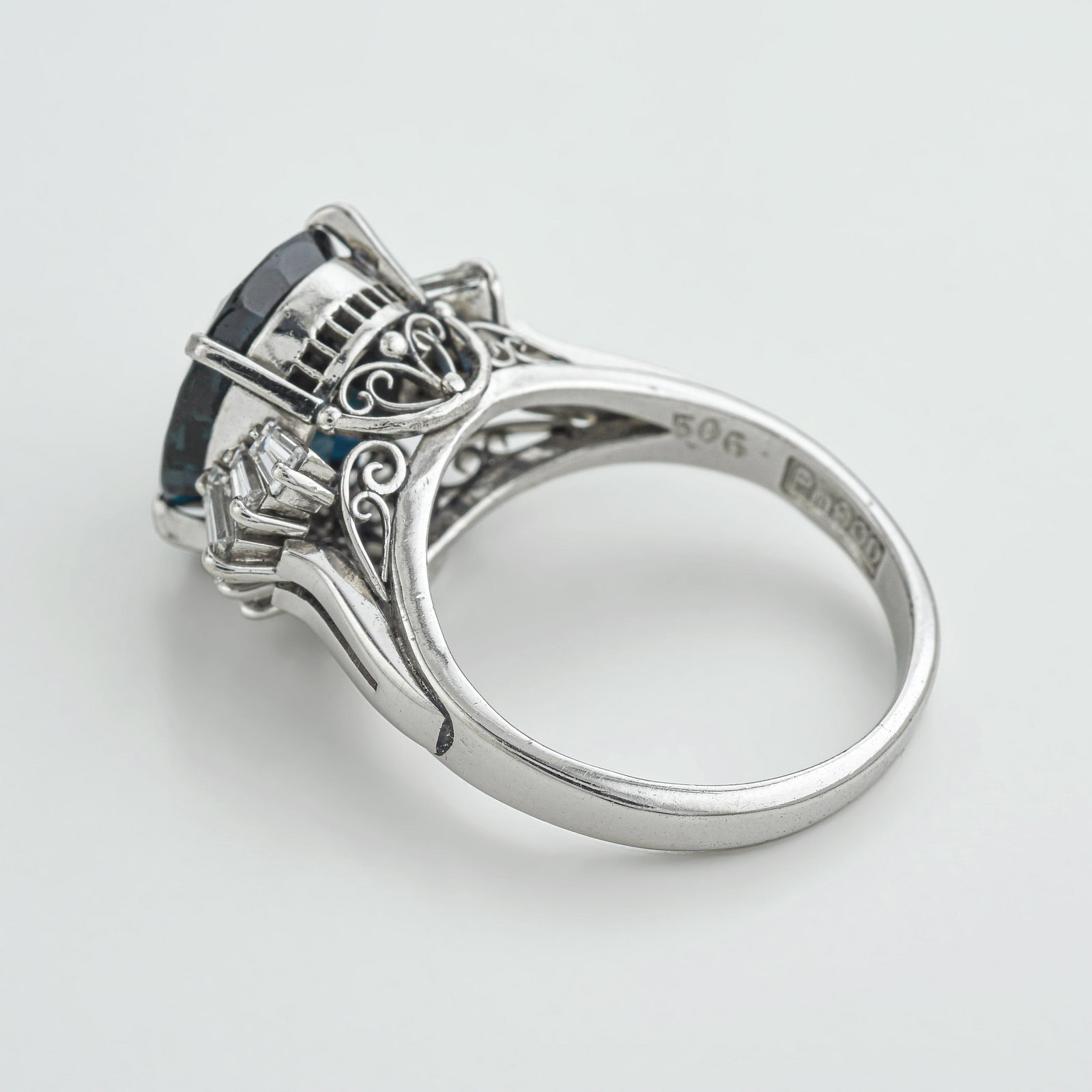 Sapphire and Diamond Ring - 2