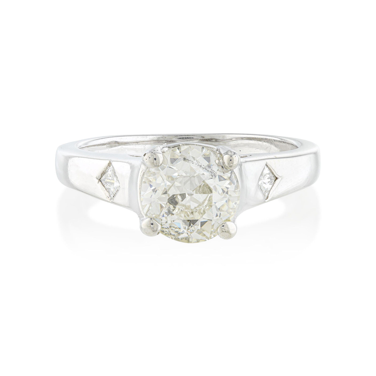 Old European Cut Diamond Ring: ESTIMATED RETAIL PRICE: $3,500 * *This is the estimated value a piece of similar quality, craftsmanship, and characteristics could command at retail. The Old European cut predates the modern