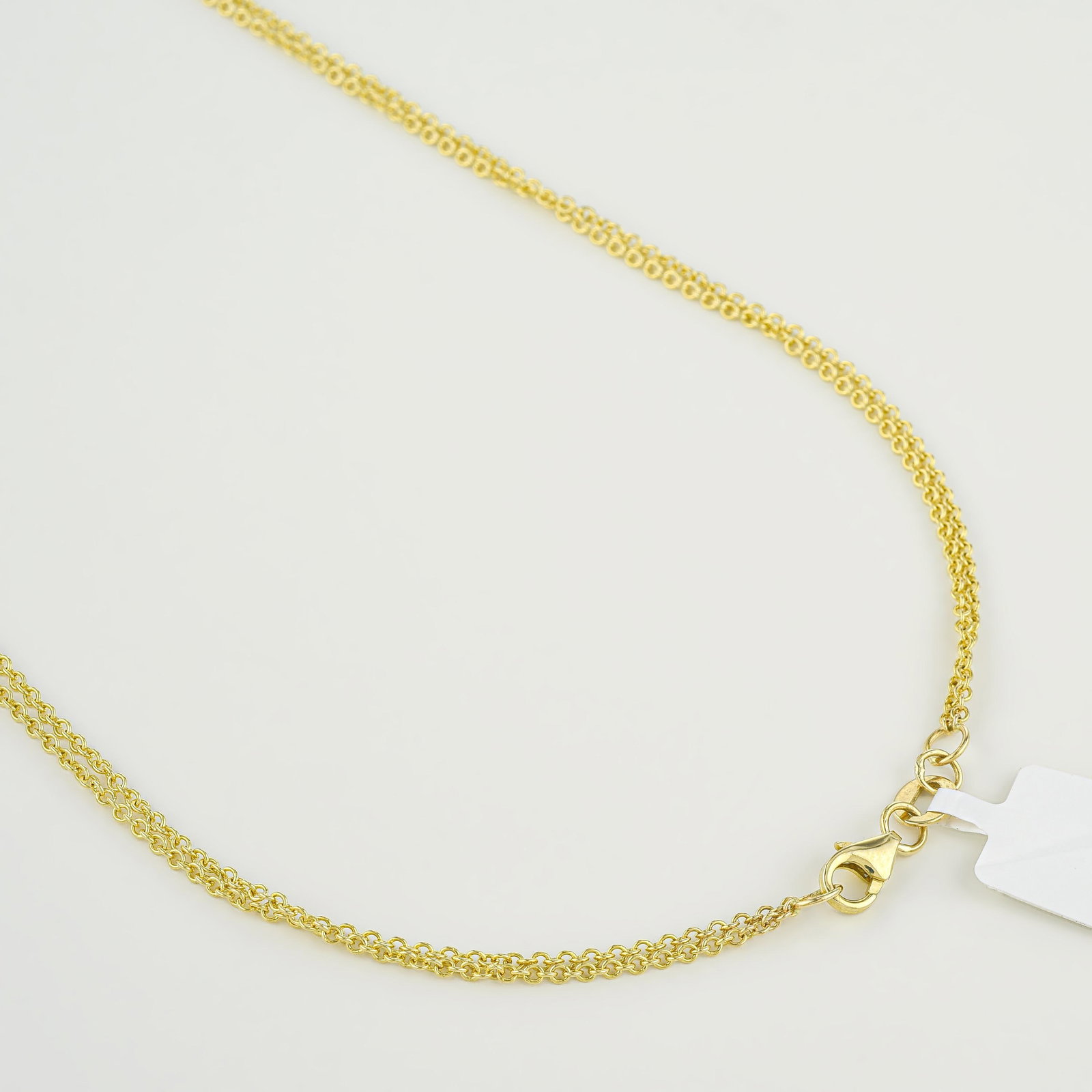 Diamond Link Pendant Necklace - 2
