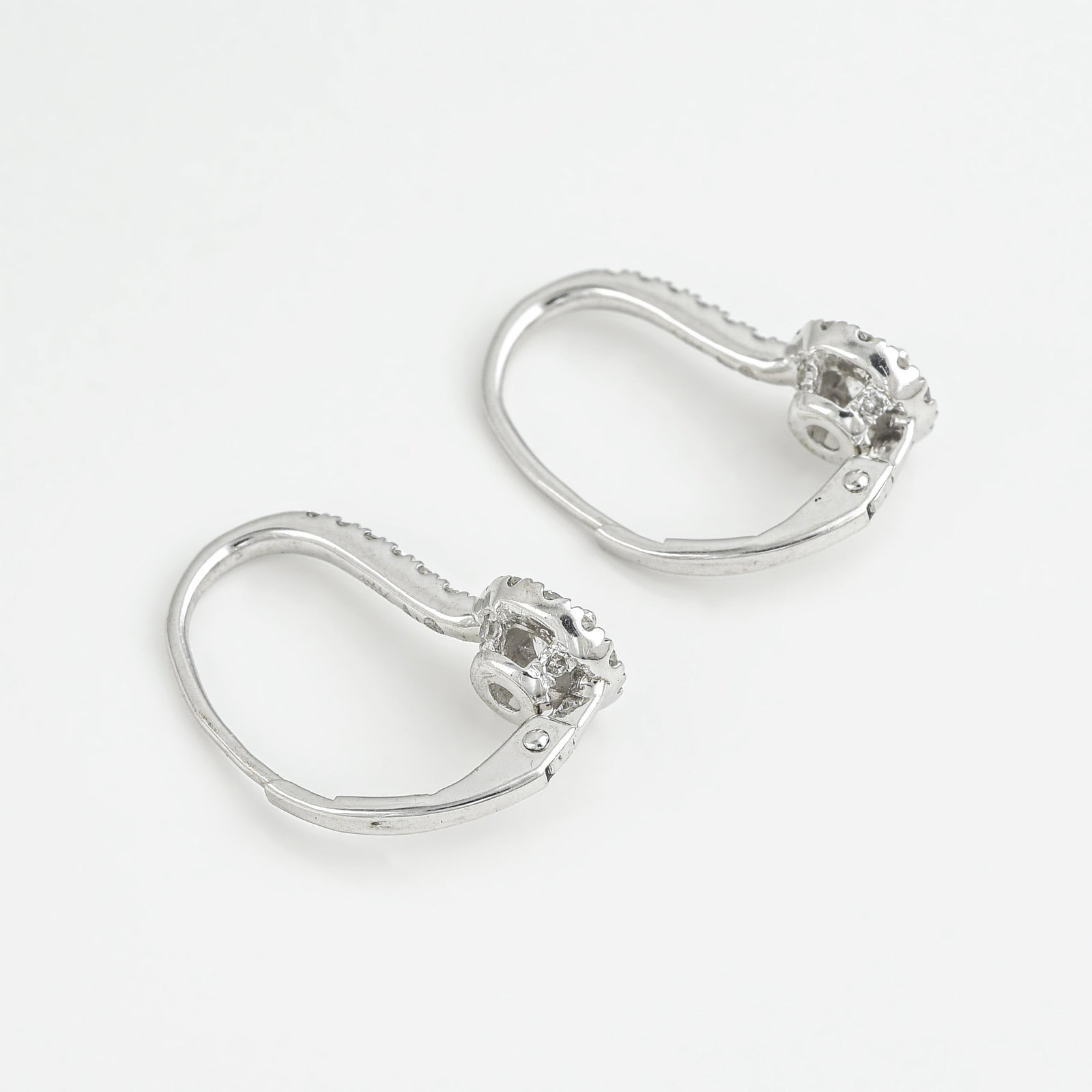 Diamond Drop Earrings - 2