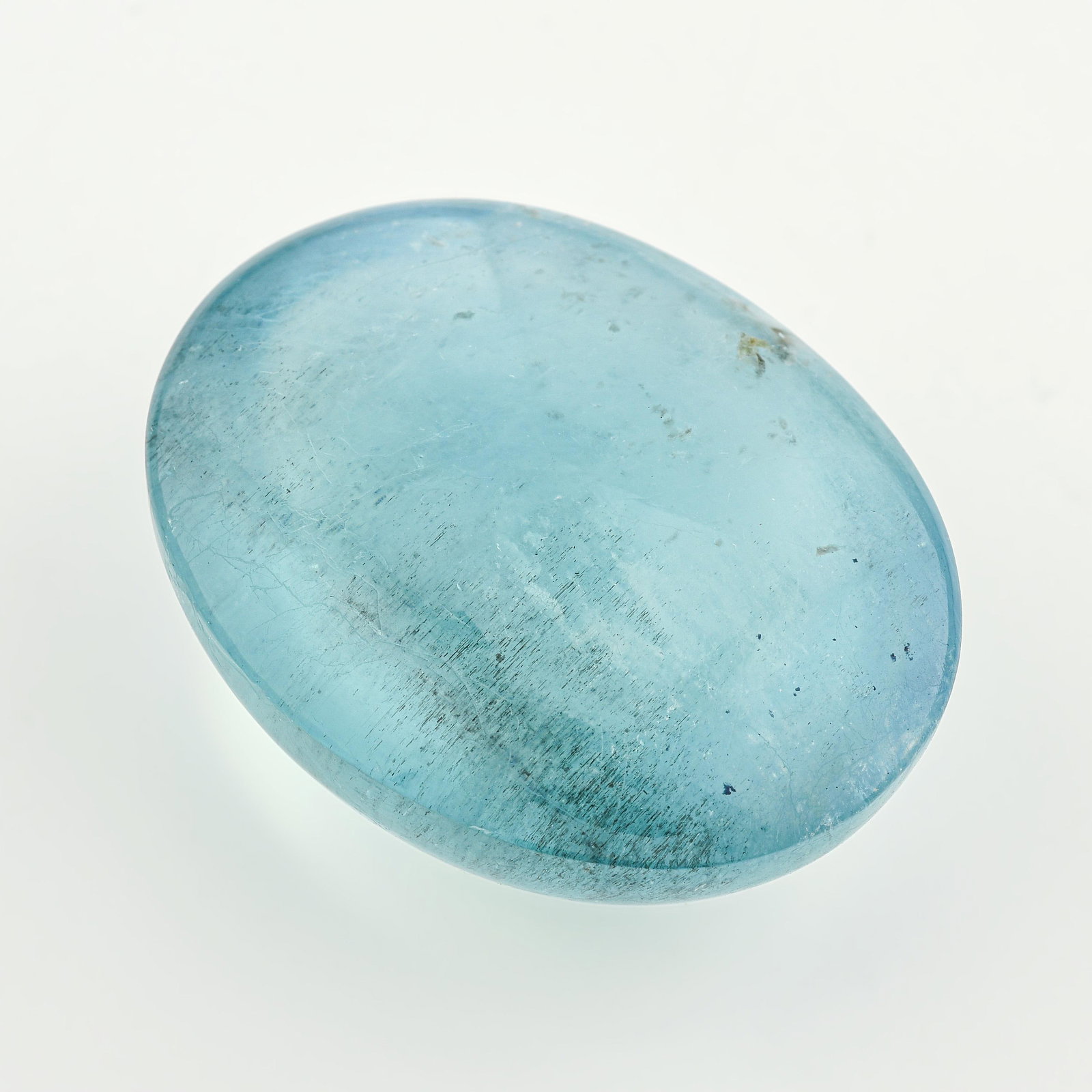 160.00-Carat Oval Aquamarine Cabochon - 2