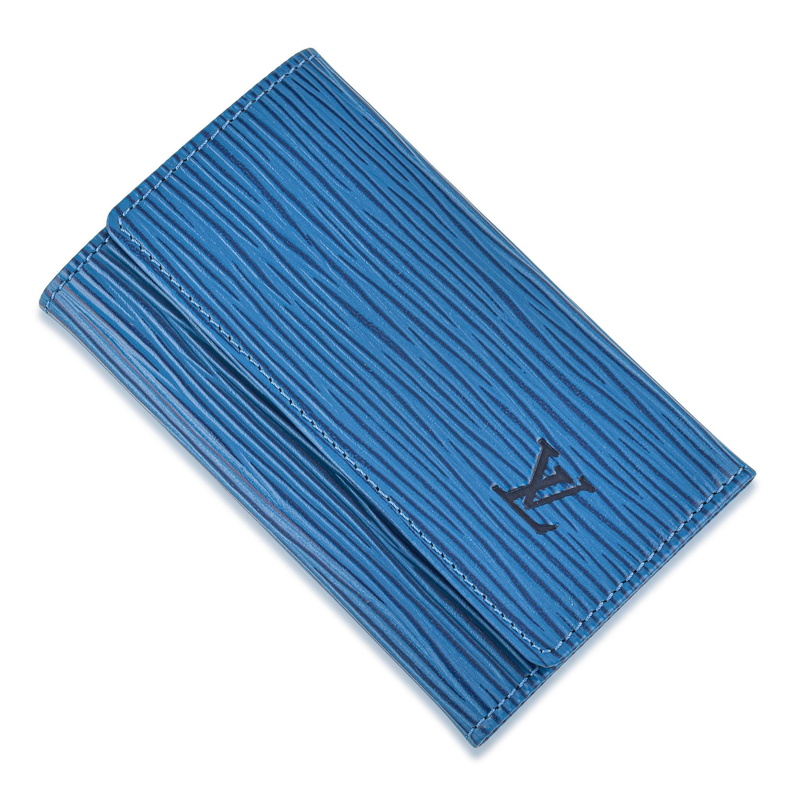Louis Vuitton 6 Key Holder M63812 - Epi Leather, Blue: ESTIMATED RETAIL PRICE: Approx. $350* *This is the estimated value a piece of similar quality, craftsmanship, and characteristics could command at retail. Louis Vuitton's 6 Key Holder is a compact