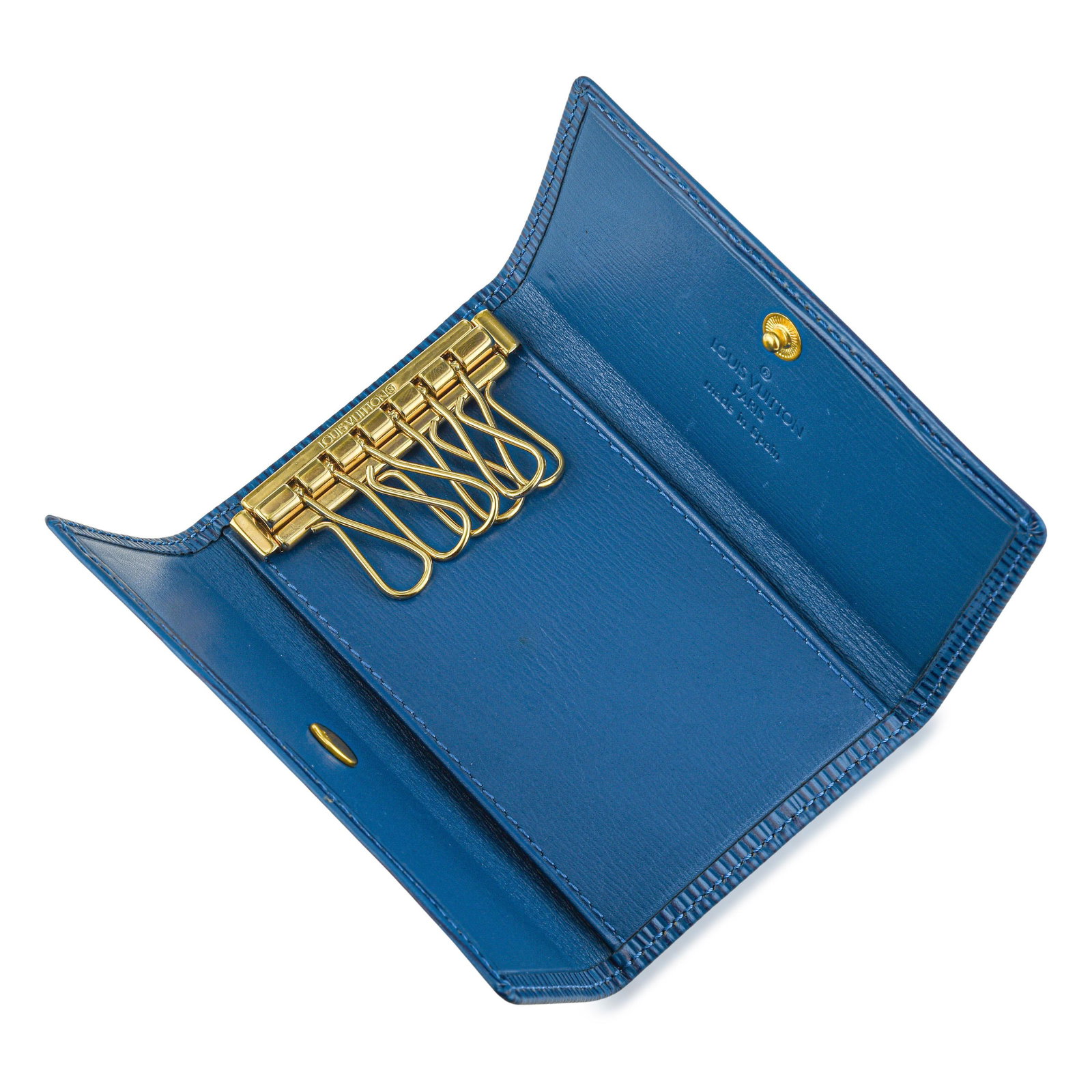 Louis Vuitton 6 Key Holder M63812 - Epi Leather, Blue - 4
